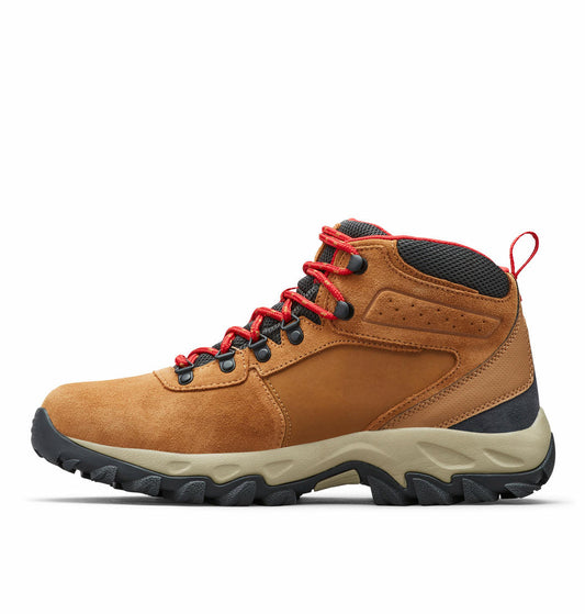 Columbia Mens Brown NEWTON RIDGE PLUS II SUEDE WP
