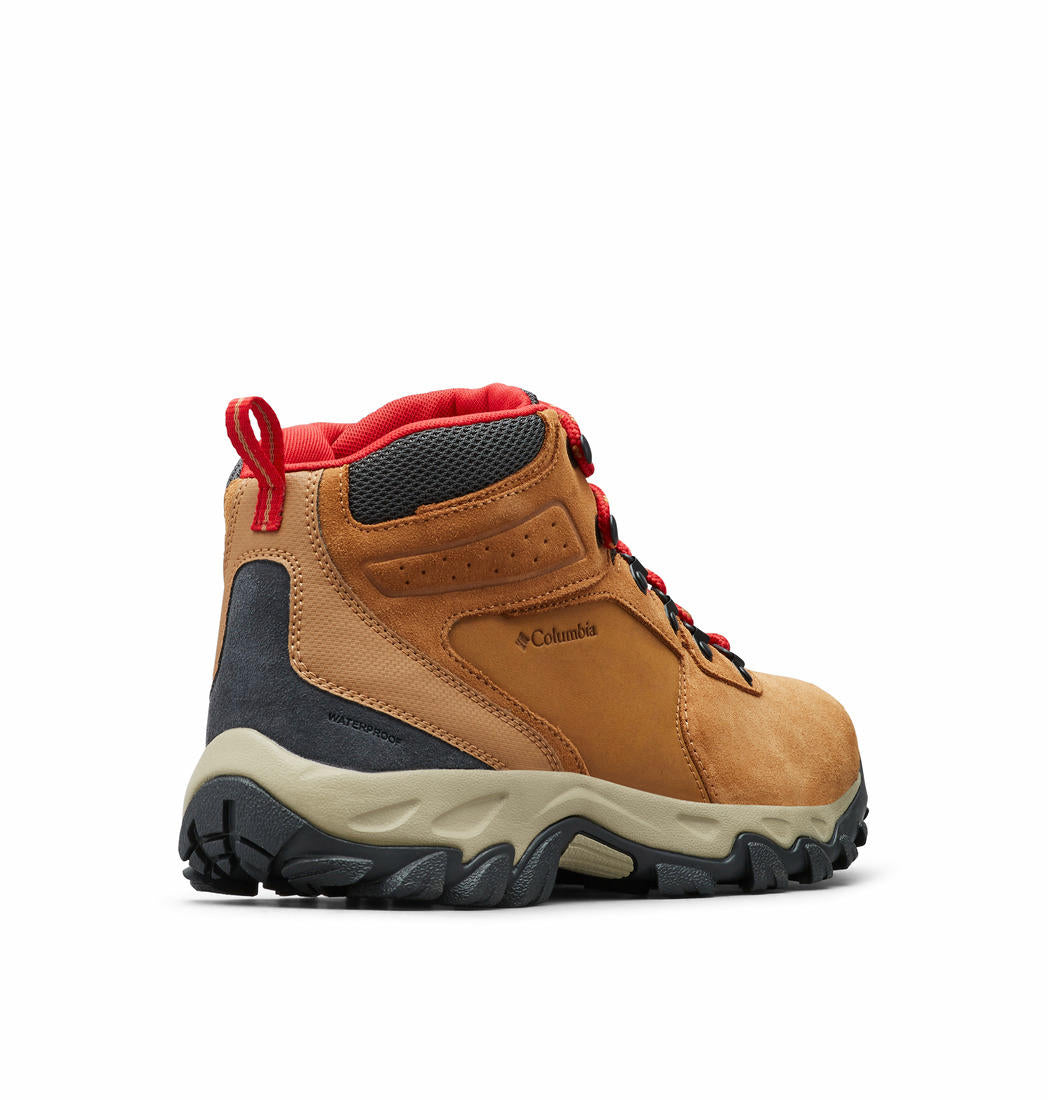 Columbia Mens Brown NEWTON RIDGE PLUS II SUEDE WP