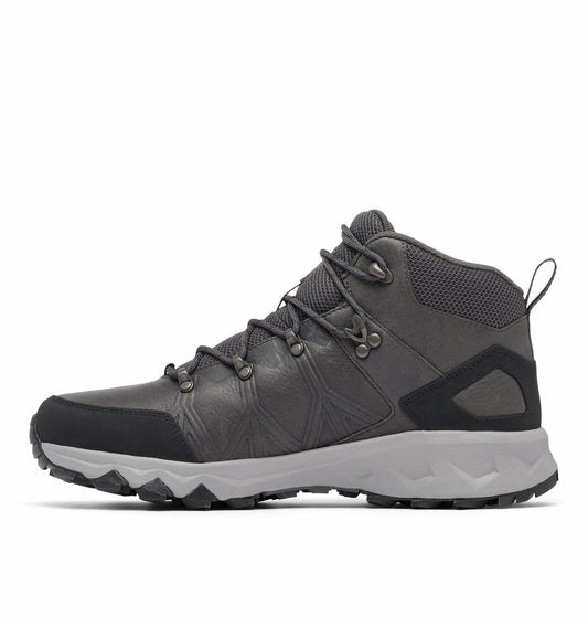 Columbia Mens Grey PEAKFREAK II MID OUTDRY LEATHER