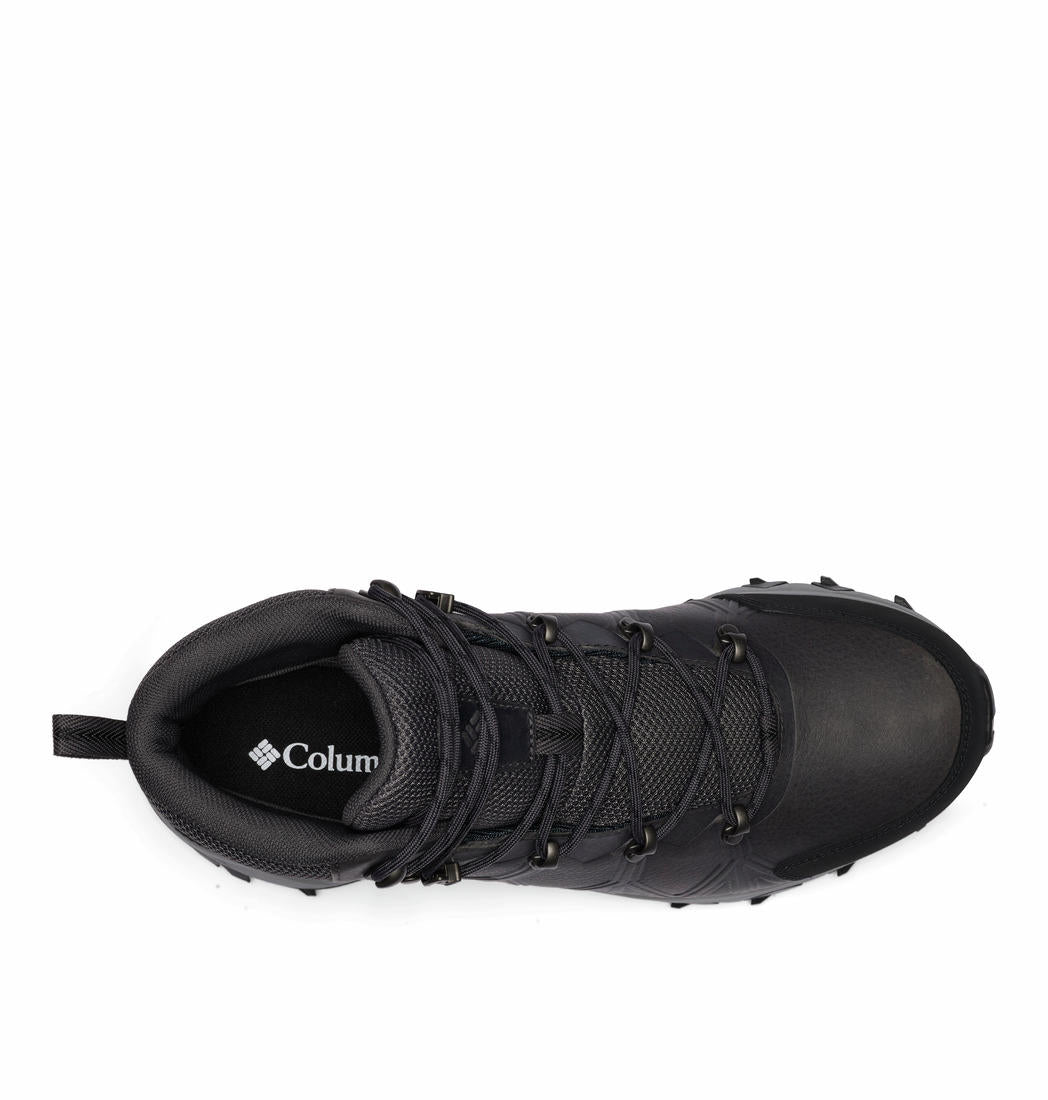 Columbia Mens Grey PEAKFREAK II MID OUTDRY LEATHER