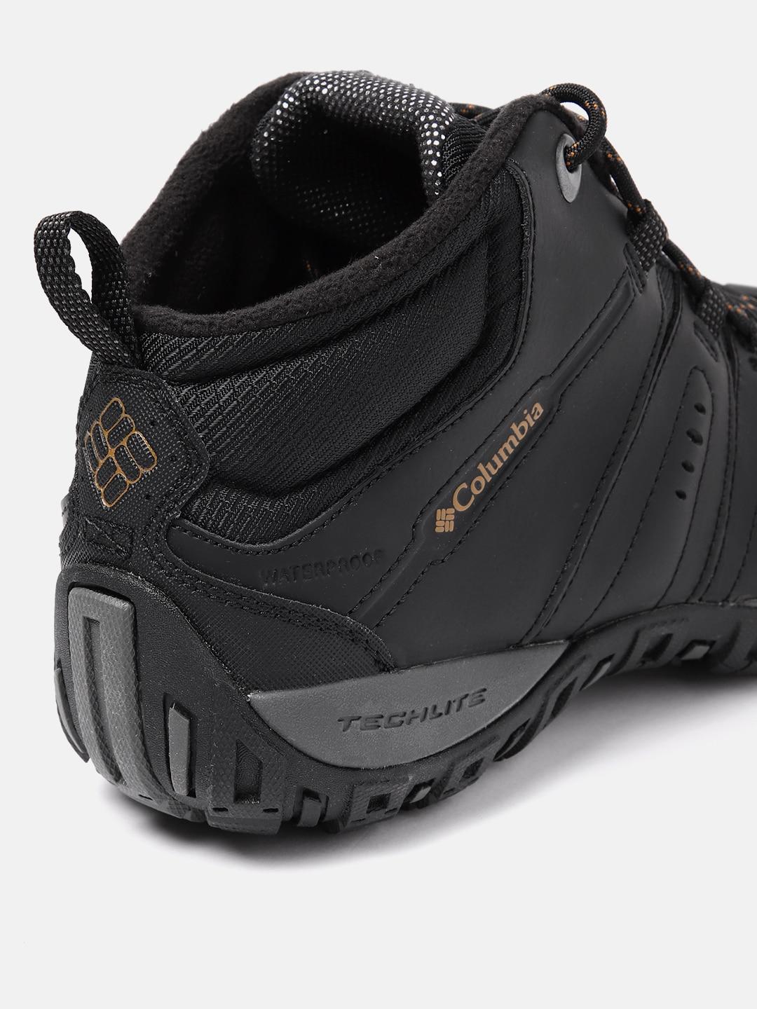 Columbia Men Black WOODBURN II CHUKKA WP OMNI-HEAT