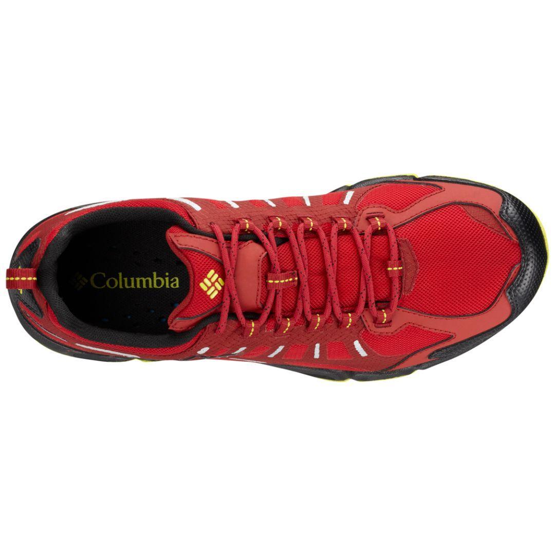 Columbia Men Red OutDry Ventfreak Low Shoes (Fully Waterproof)