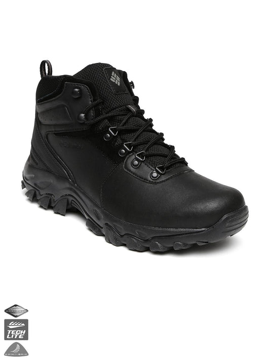 Columbia Men Black NEWTON RIDGE PLUS II Water Resistant Shoes