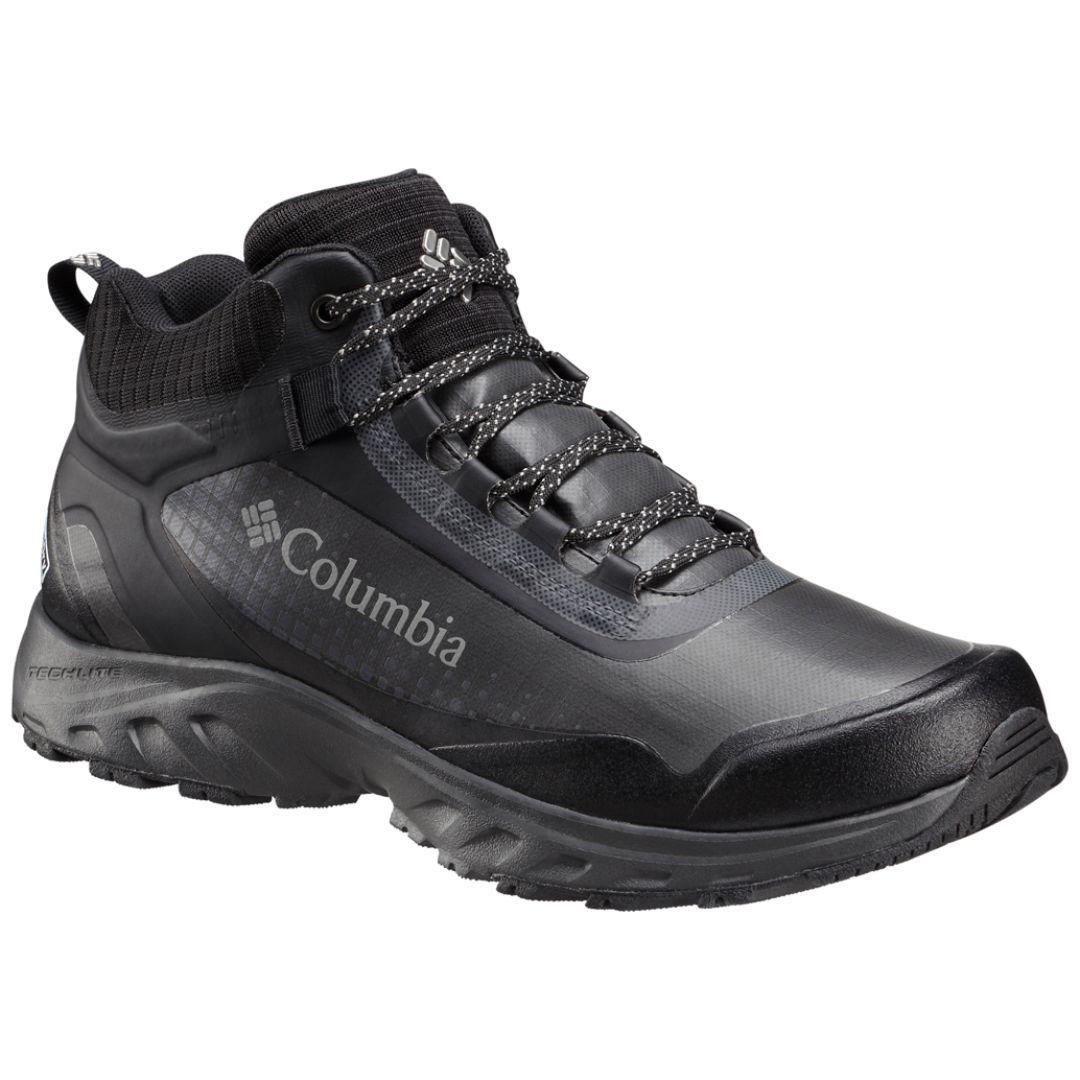 Columbia Men Black IRRIGON TRAIL MID OUTDRY XTRM