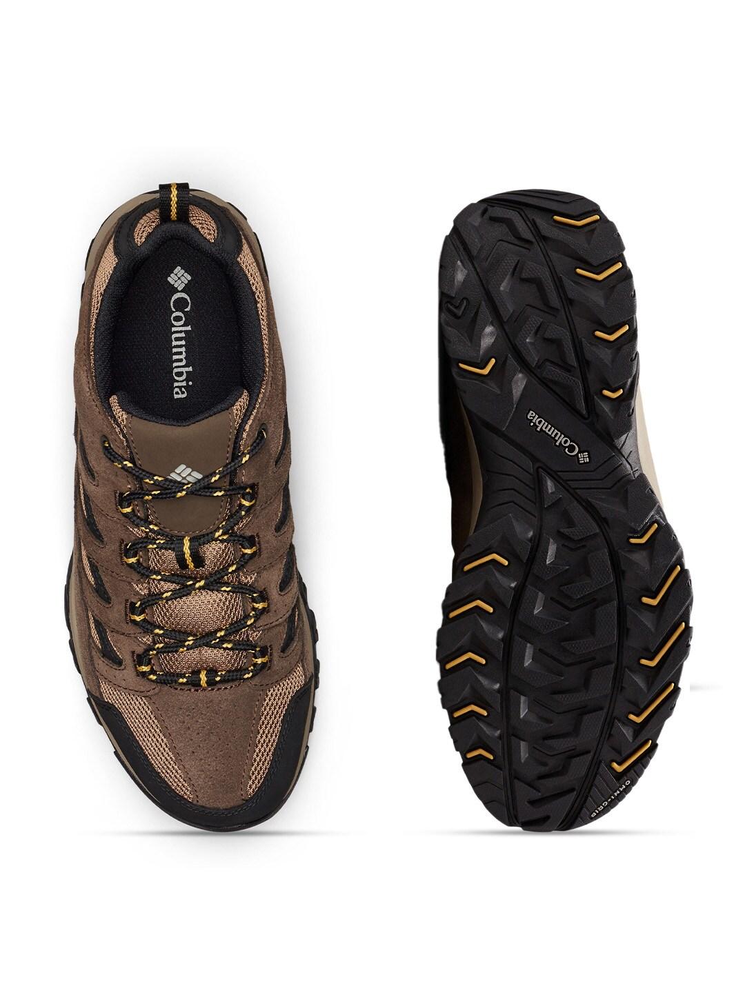 A Men Wearing Columbia Men Brown CRESTWOOD