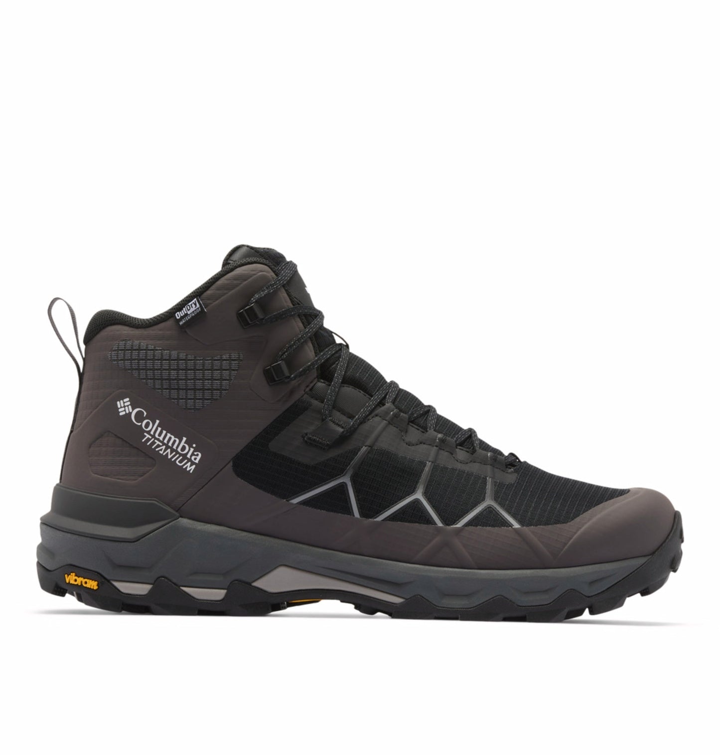 Columbia Men Black OutDry Peakfreak Titanium Shoes (Fully Waterproof)