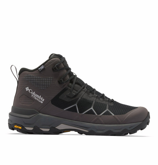 Columbia Men Black OutDry Peakfreak Titanium Shoes (Fully Waterproof)