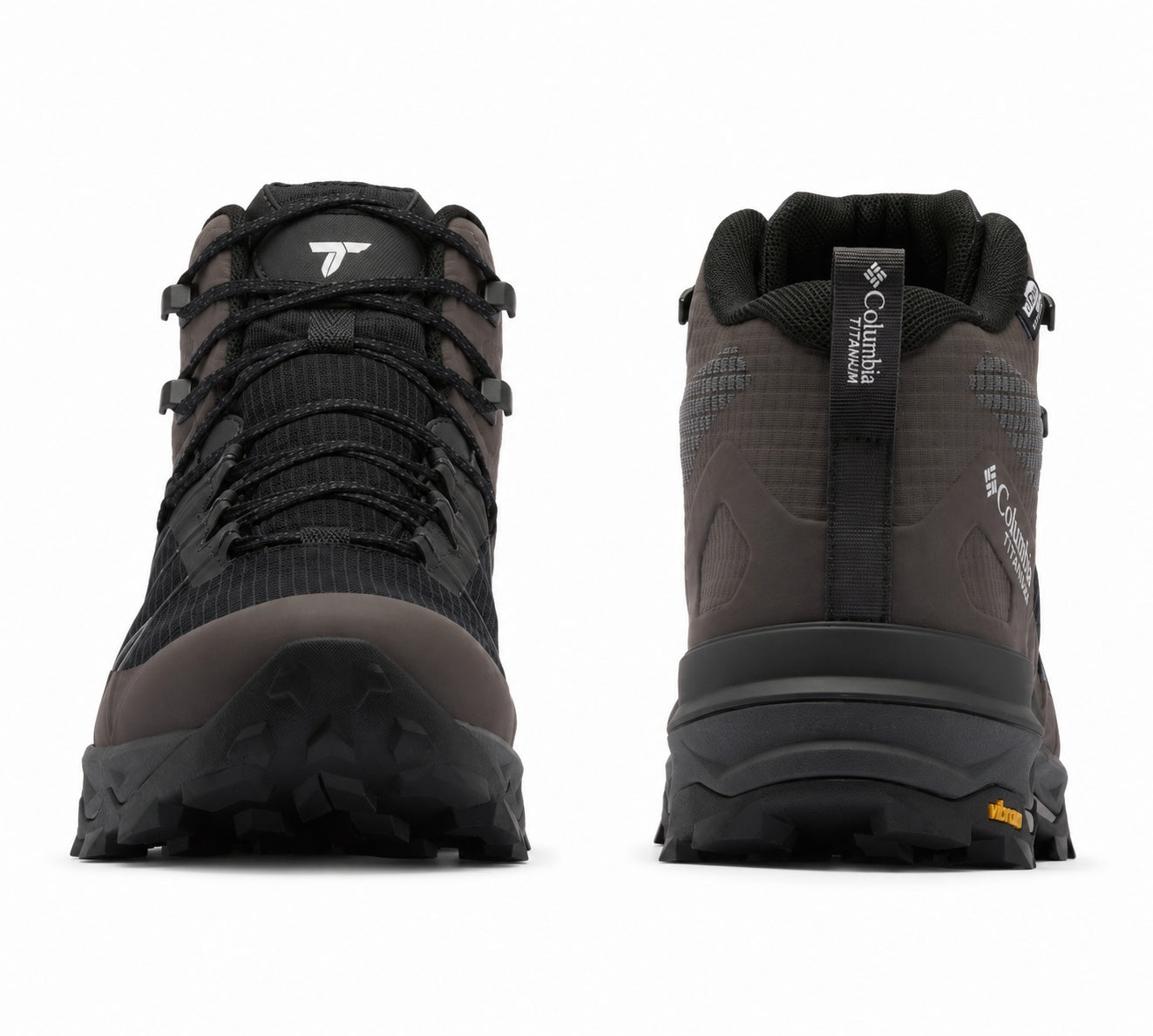 Columbia Men Black OutDry Peakfreak Titanium Shoes (Fully Waterproof)