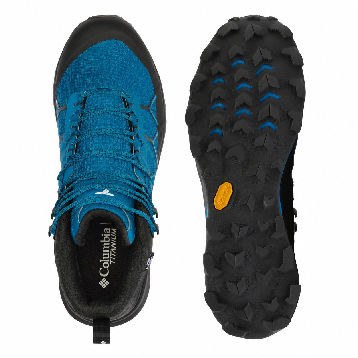 Columbia Men Blue OutDry Peakfreak Titanium Shoes (Fully Waterproof)