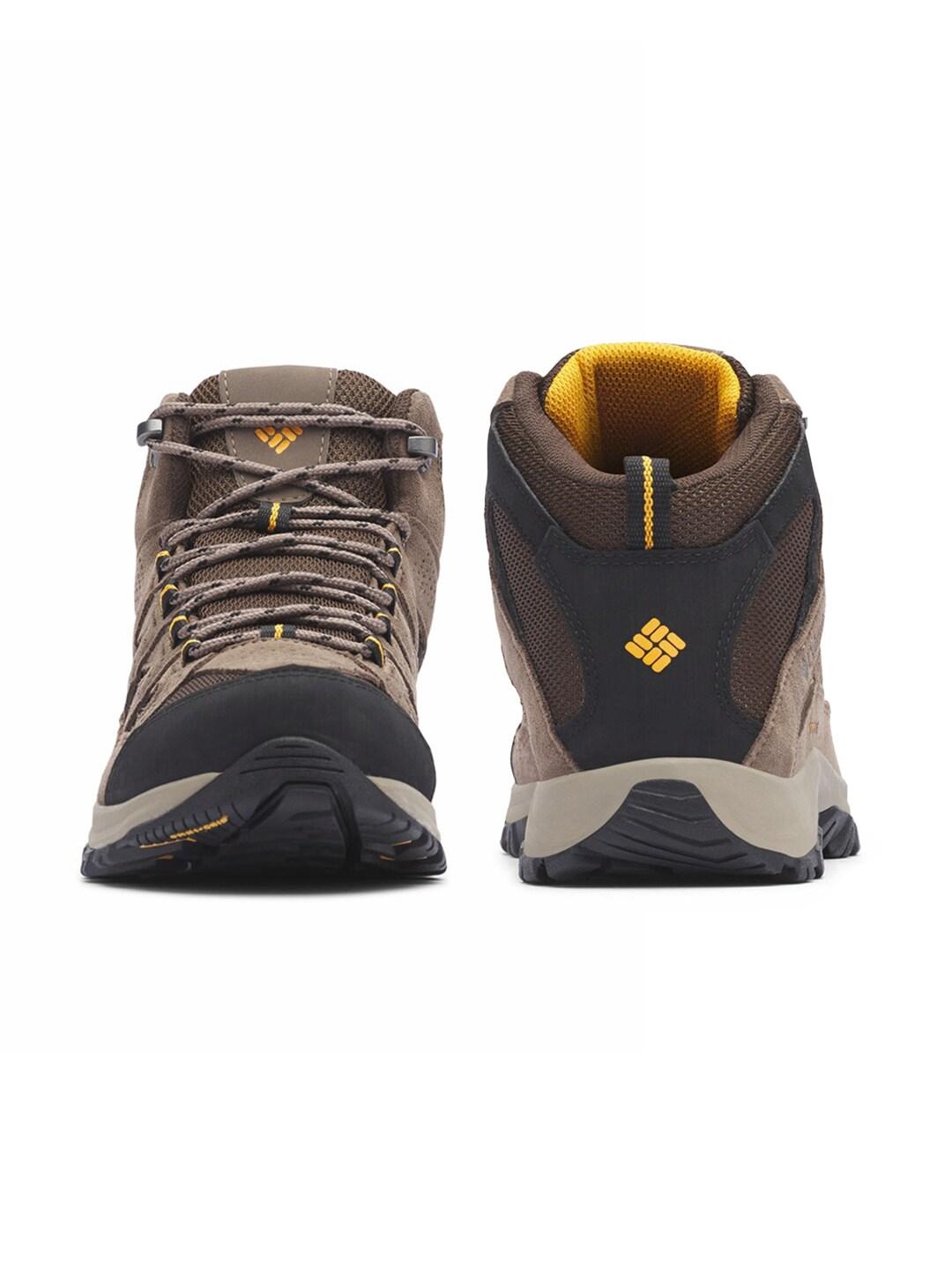 Columbia Men Brown CRESTWOOD MID WATERPROOF