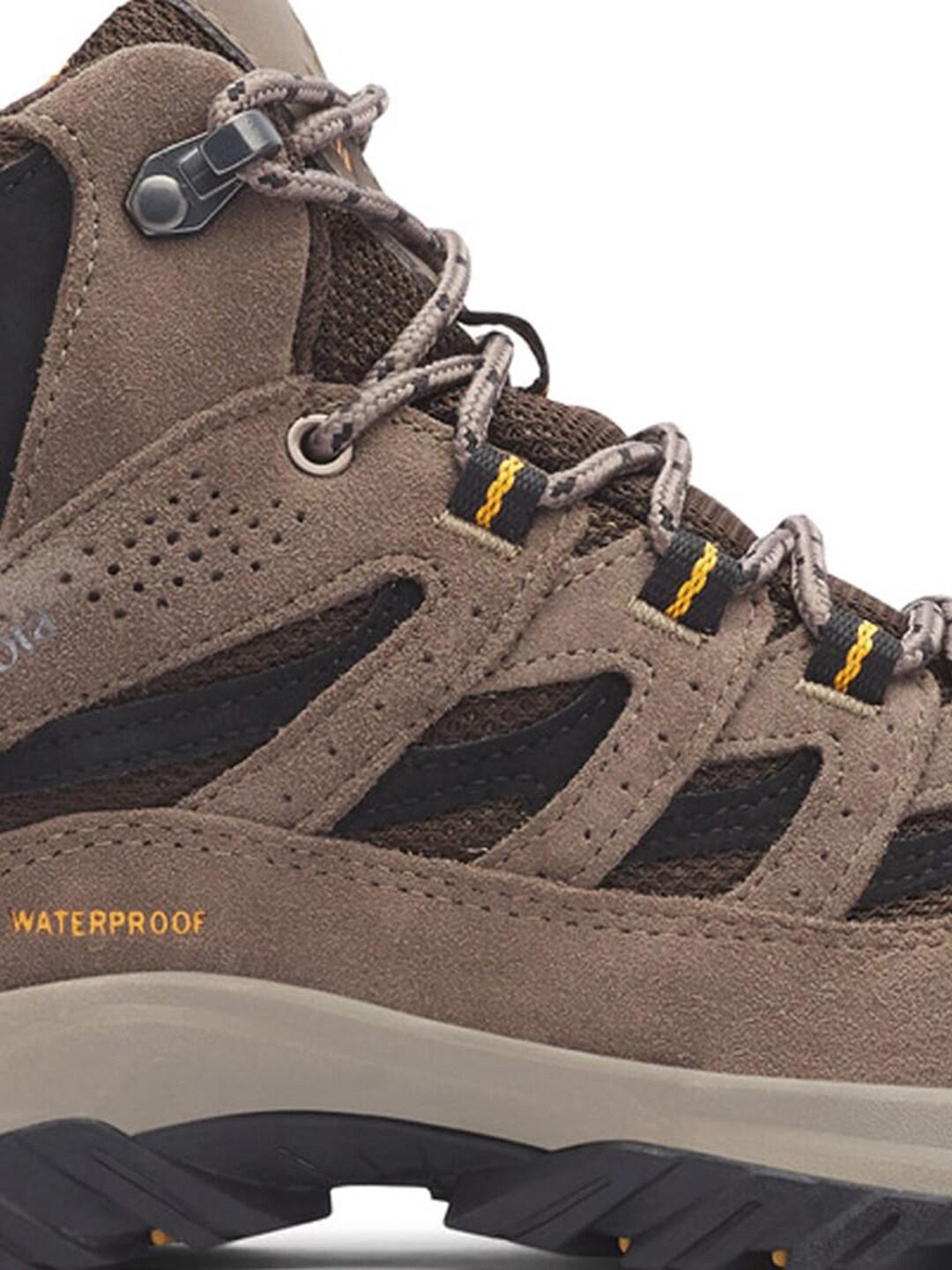 Columbia Men Brown CRESTWOOD MID WATERPROOF