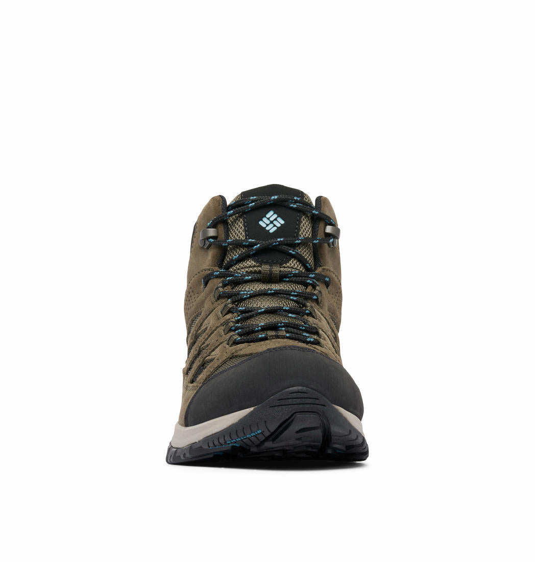 Columbia Men Green Omni-Tech Crestwood Mid Shoes (Waterproof)