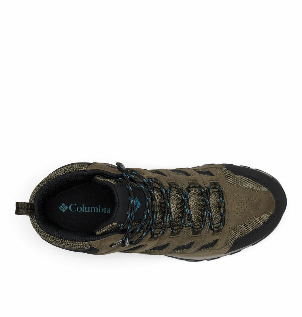 Columbia Men Green Omni-Tech Crestwood Mid Shoes (Waterproof)