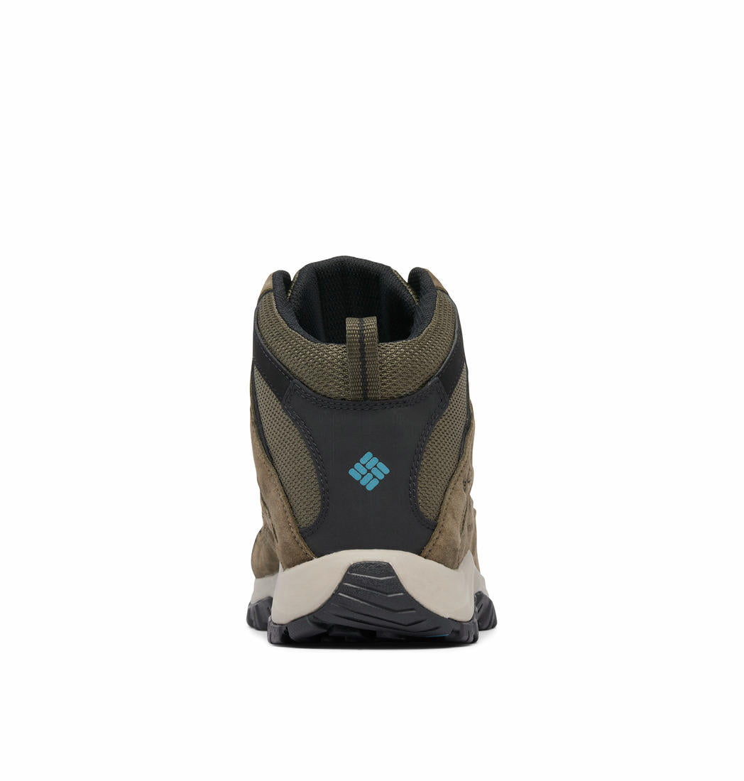 Columbia Men Green Omni-Tech Crestwood Mid Shoes (Waterproof)