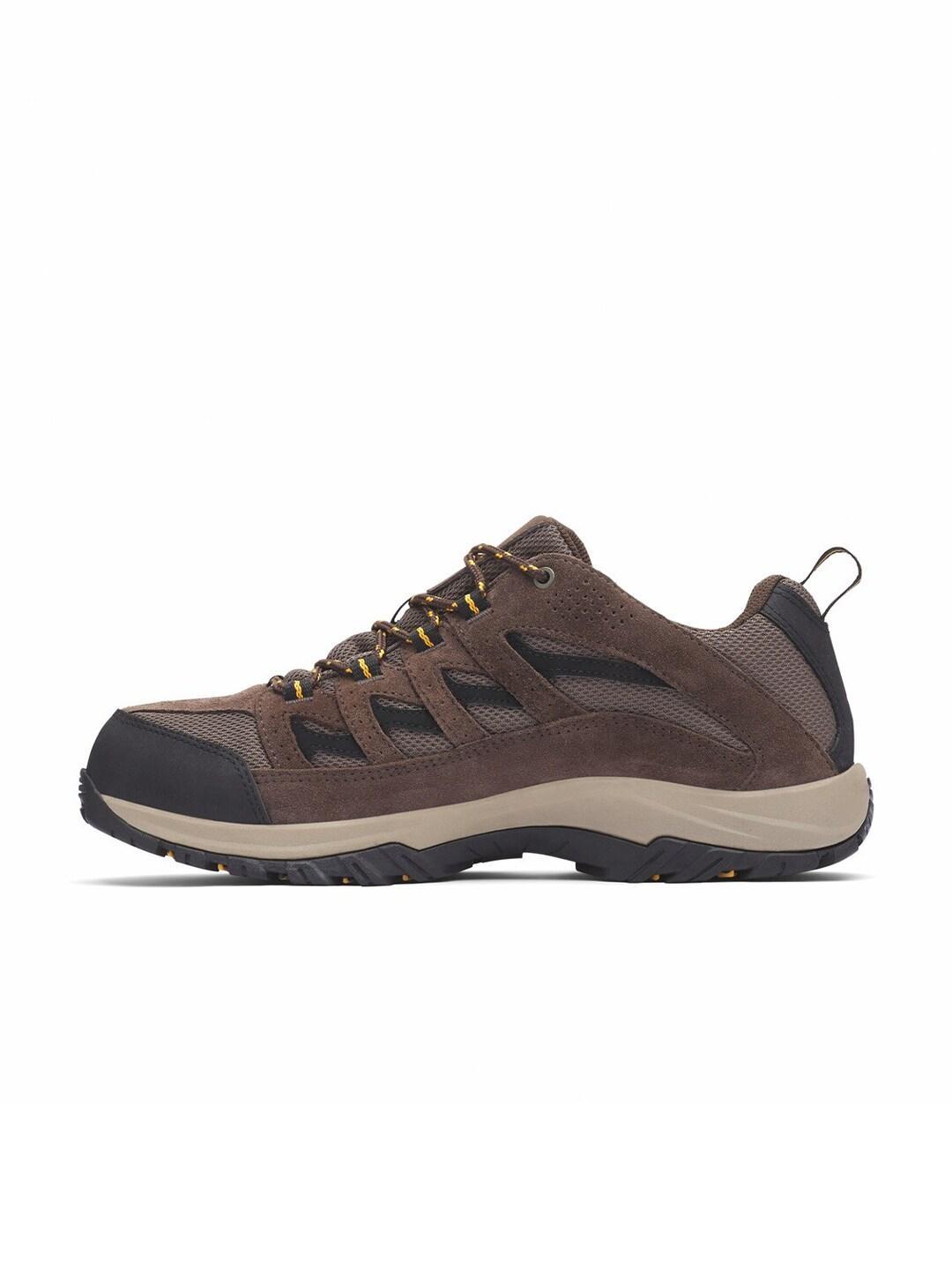 Columbia Men Brown Crestwood Water Resistant Shoes