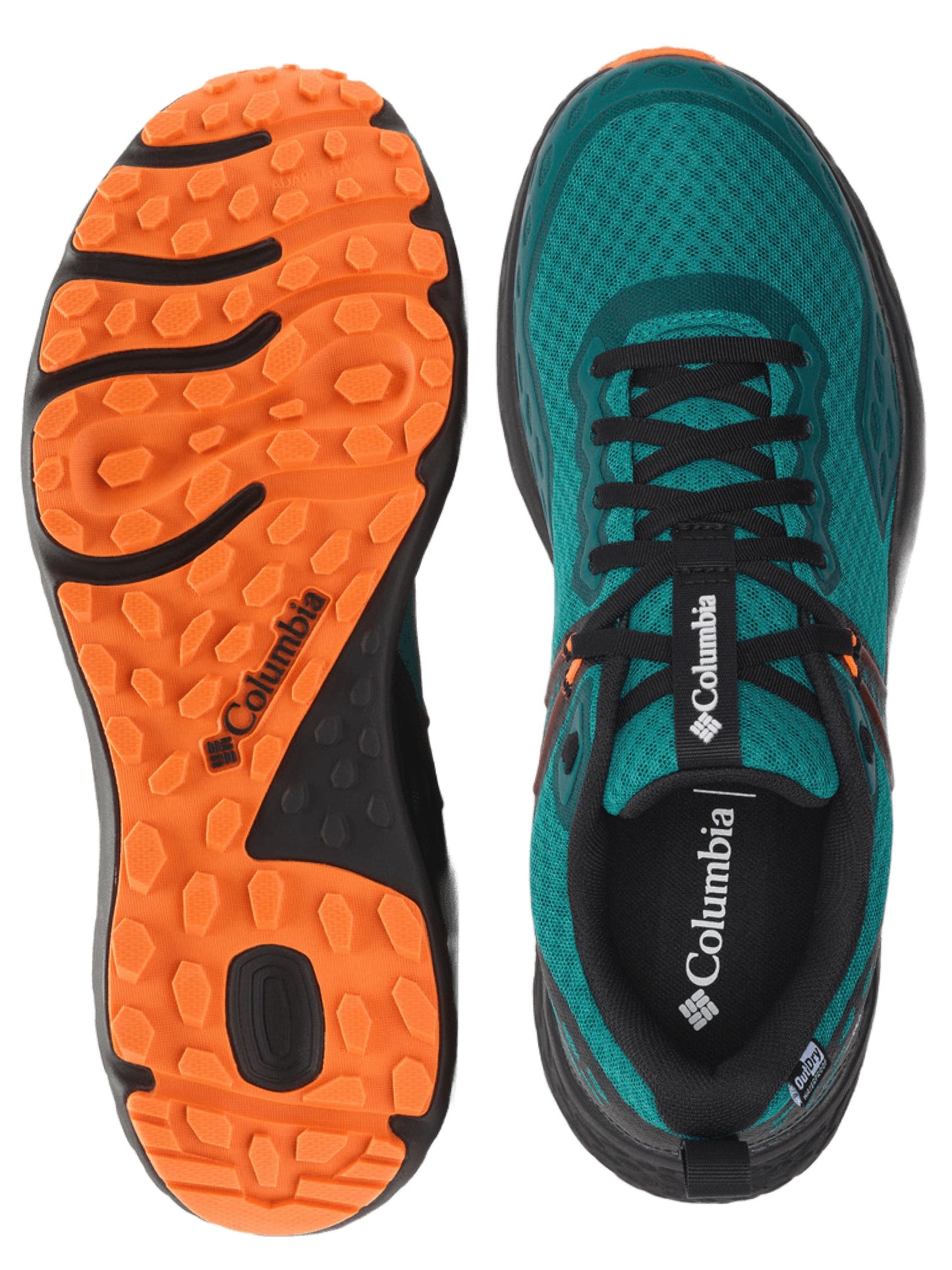Columbia Men Teal OutDry Konos TRS Hiking & Trekking Shoes (Fully Waterproof)