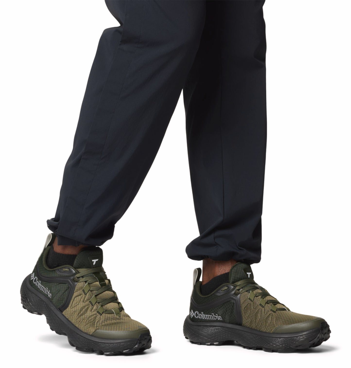 Columbia Men Green Omni-Max Escape Thrive Titanium Low Shoes