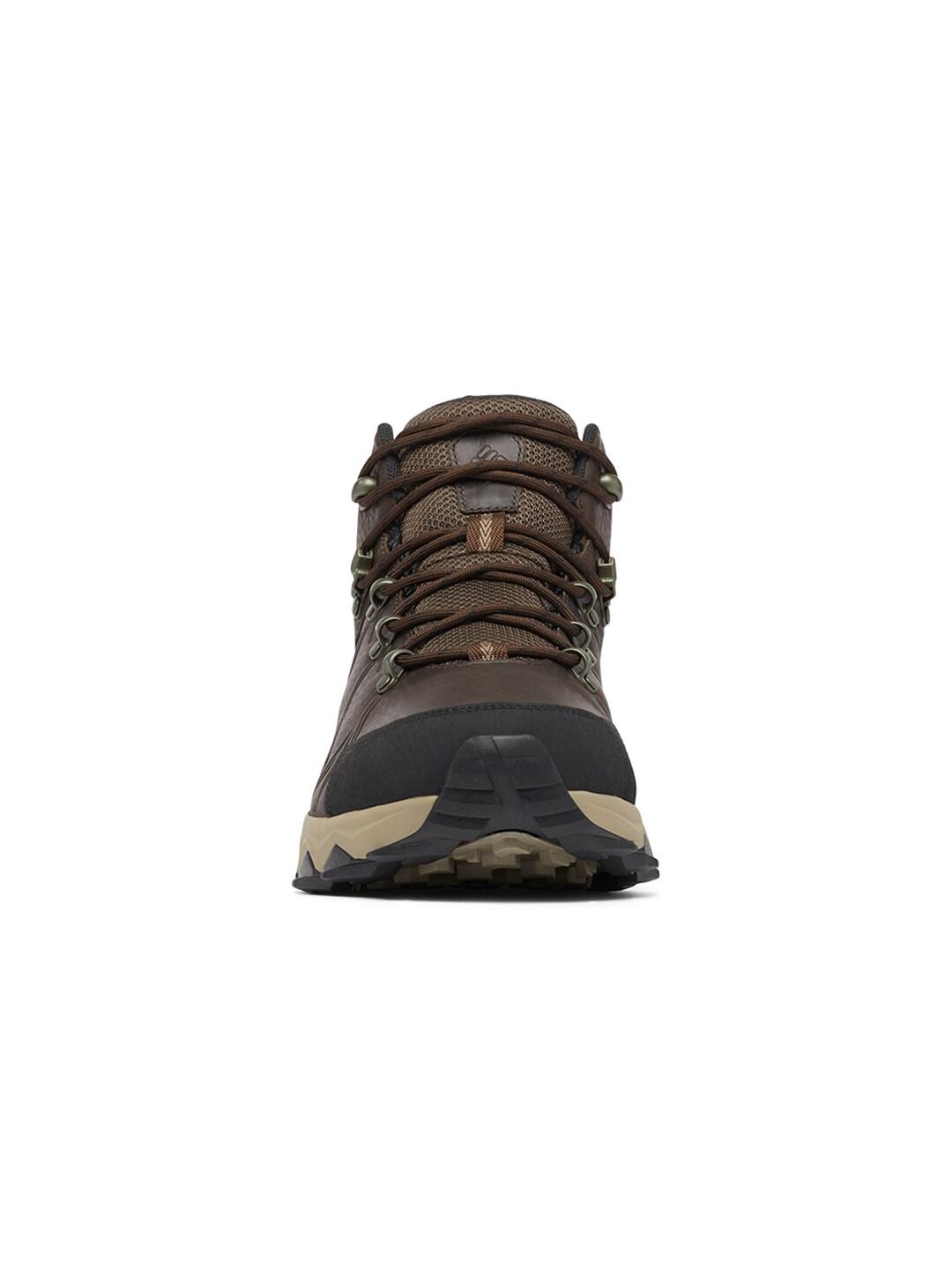Columbia Men Brown PEAKFREAK II MID OUTDRY LEATHER