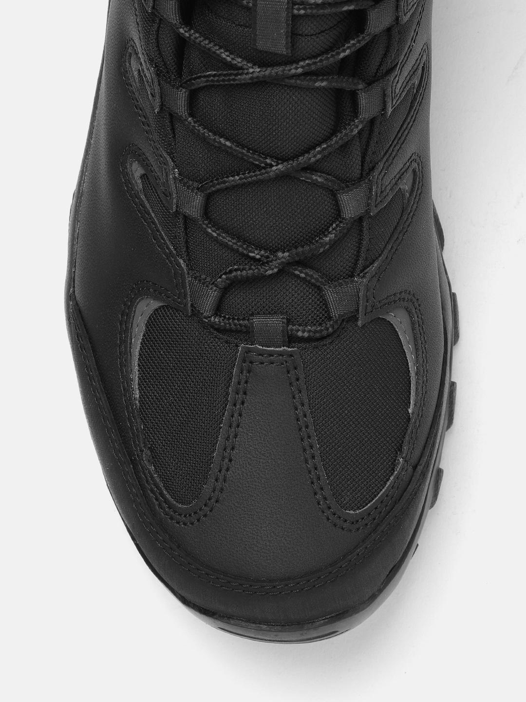 Columbia Men Black BUXTON PEAK MID II Water Resistant Shoes