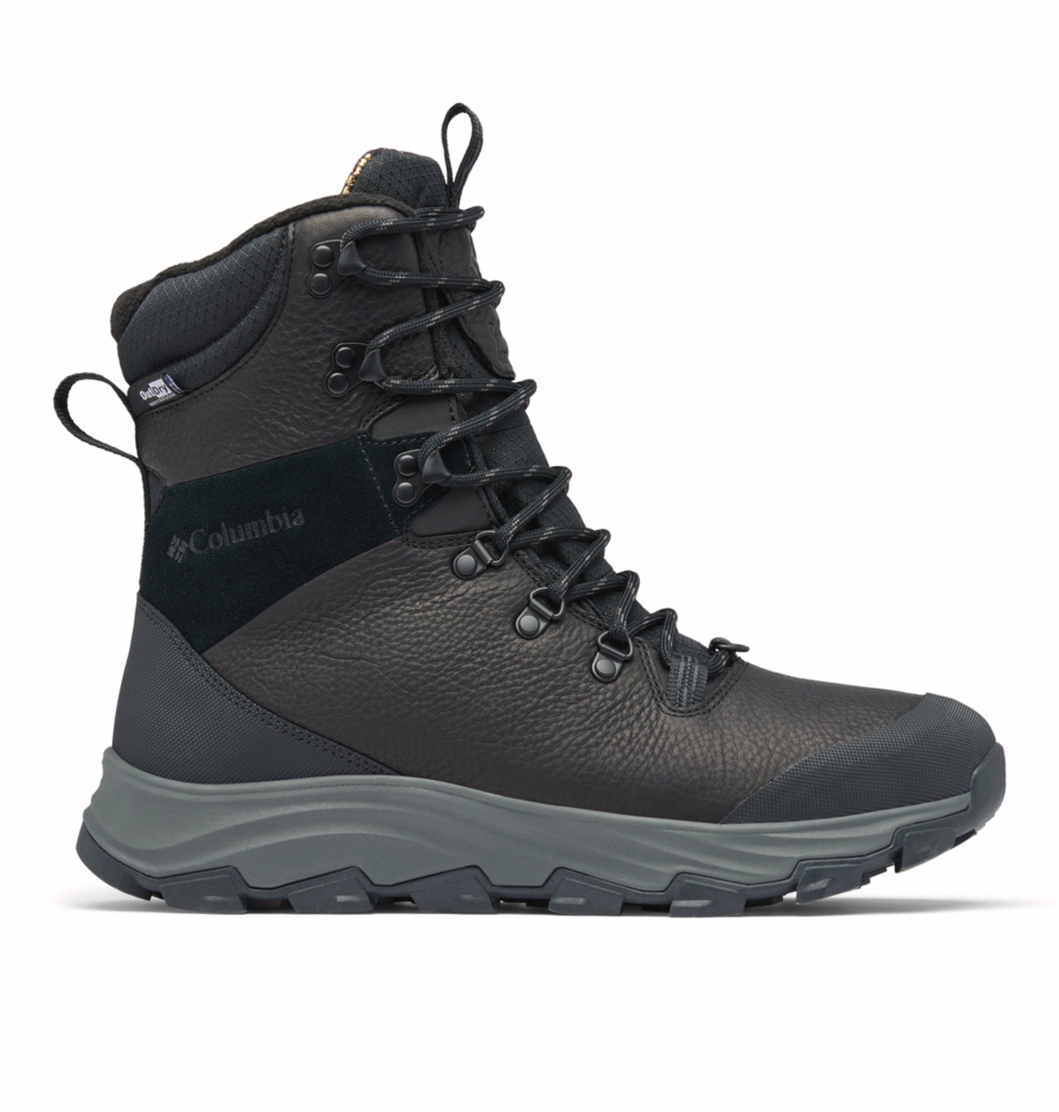 Columbia Men Black Omni-Heat Inifnity Expeditionist Extreme Mid
