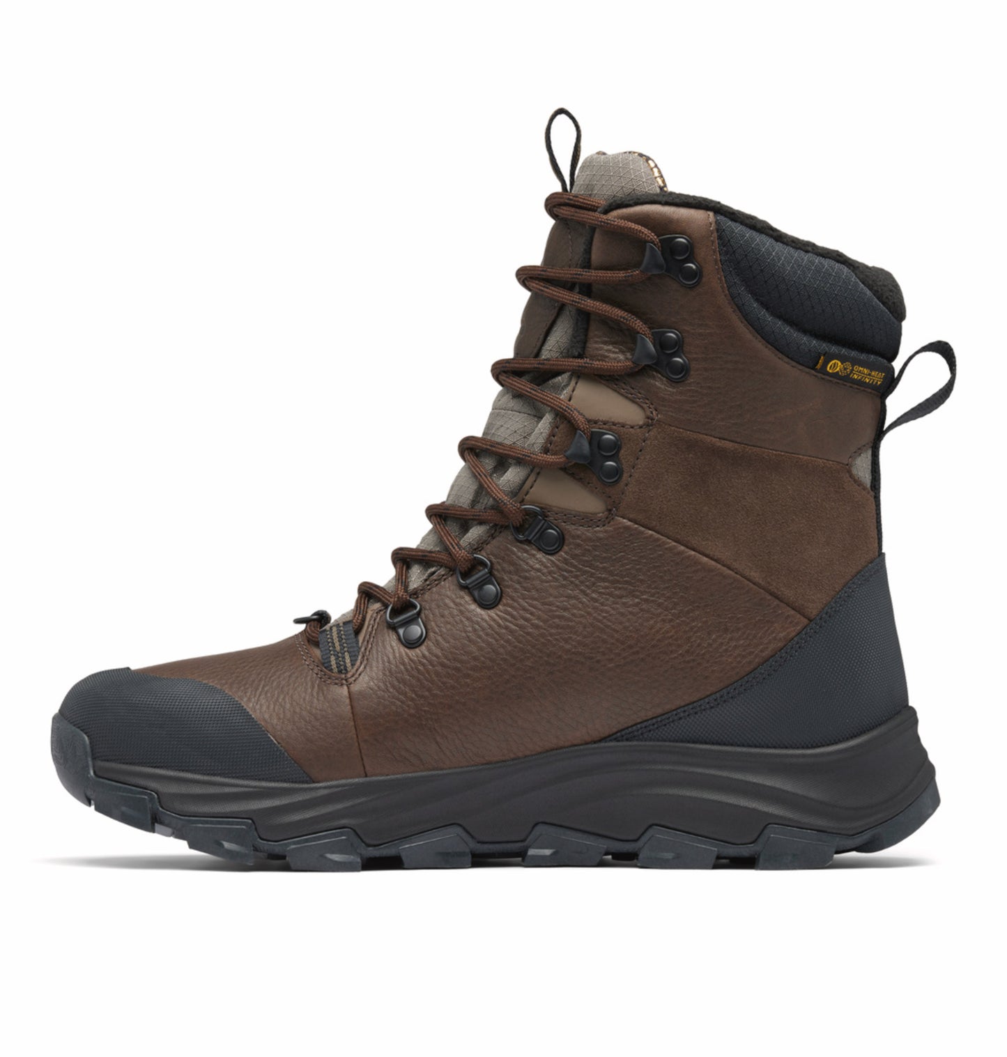 Columbia Men Brown Omni-Heat Inifnity Expeditionist Extreme Mid Shoes