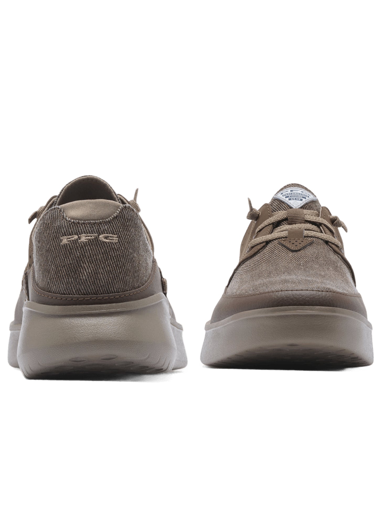 Columbia Men Brown Omni-Grip Boatside Relaxed PFG Water Shoes