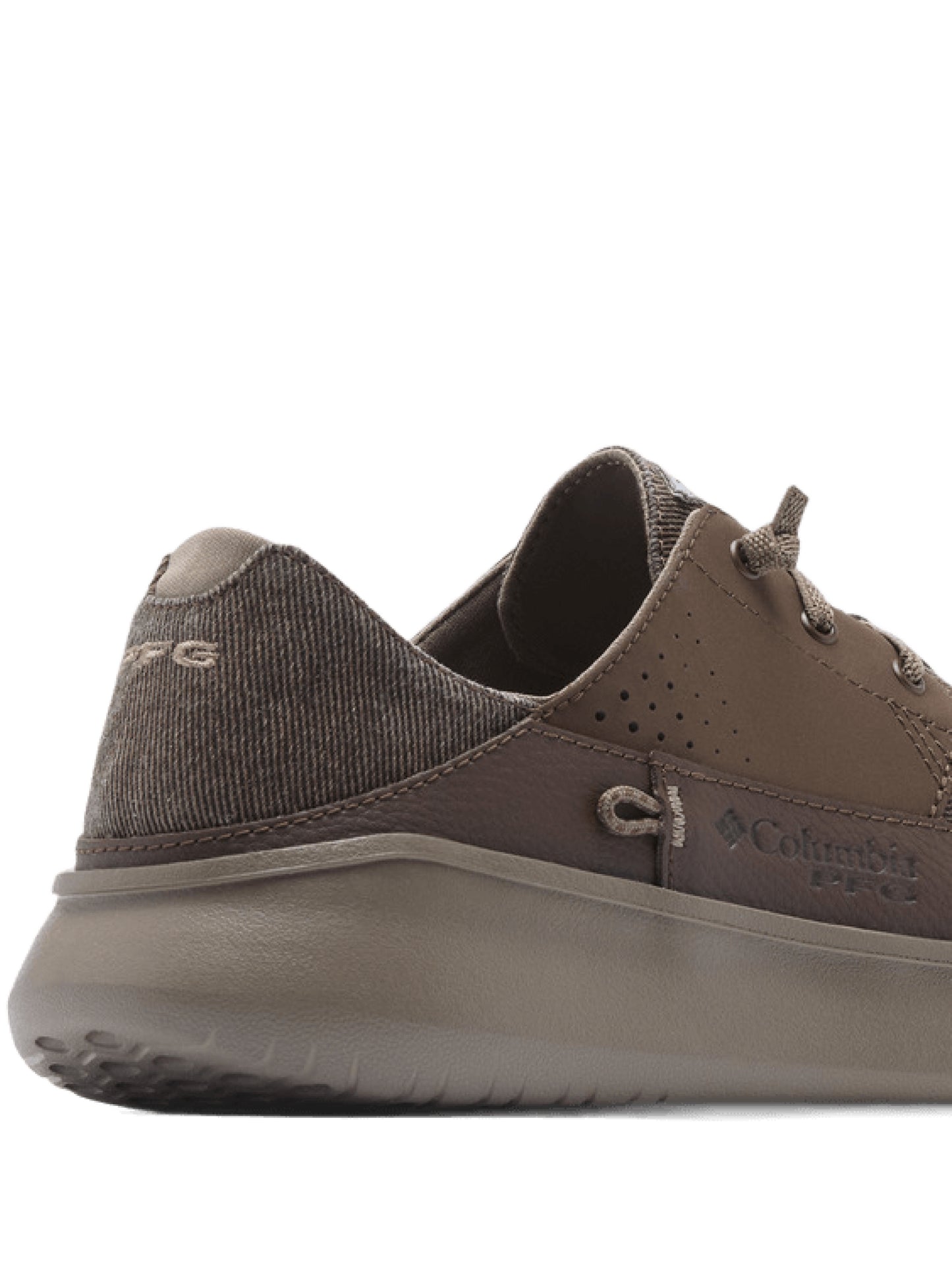 Columbia Men Brown Omni-Grip Boatside Relaxed PFG Water Shoes
