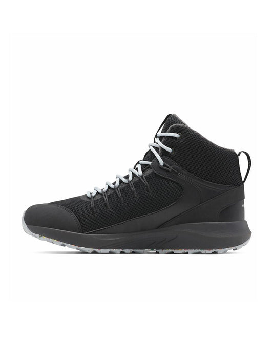 Columbia Men Black TRAILSTORM MID OMNI HEAT Water Resistant Shoes