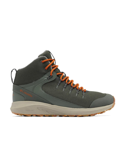 Columbia Men Green TRAILSTORM MID OMNI HEAT Water Resistant Shoes