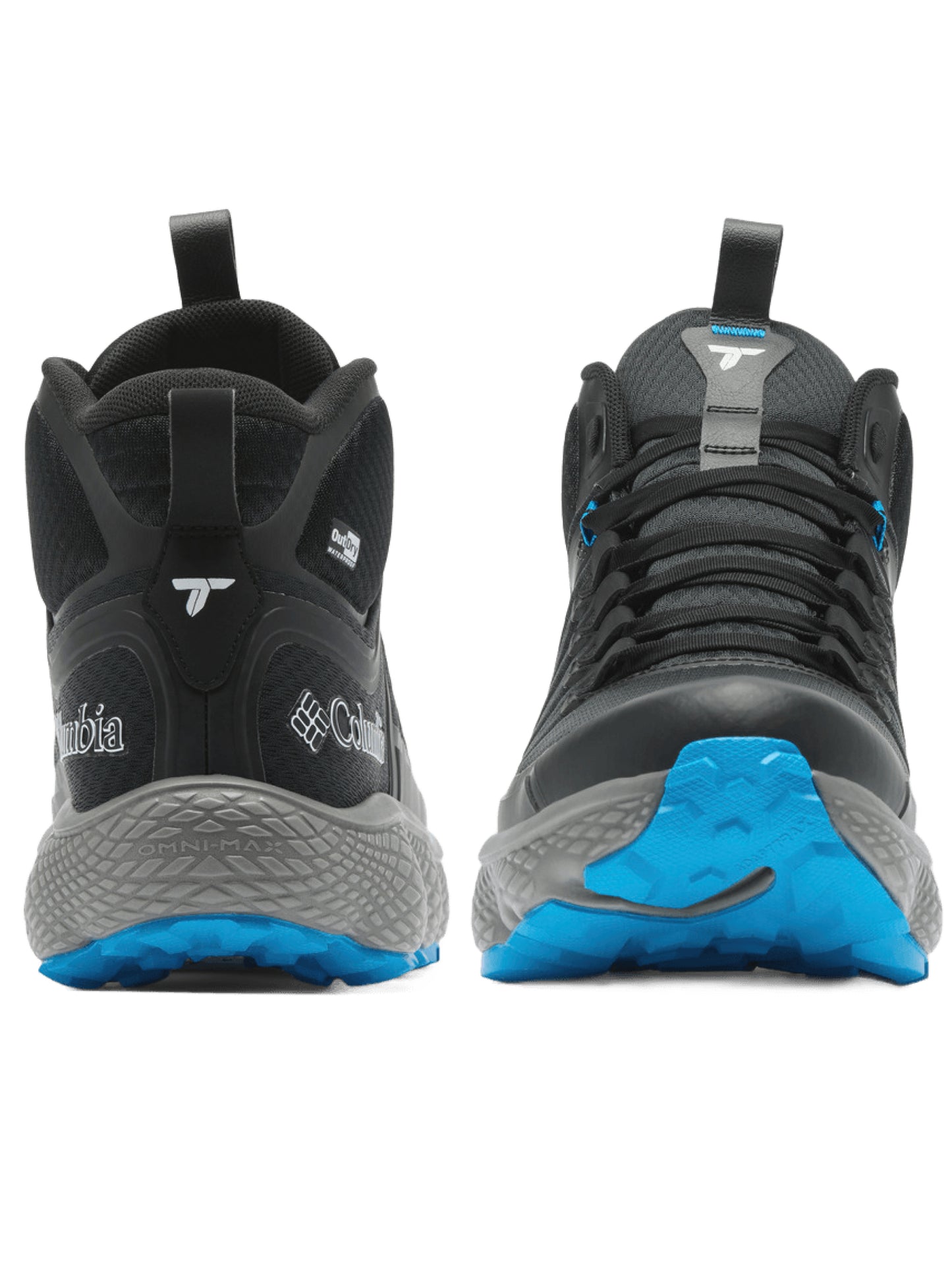 Columbia Men Black OutDry Escape Thrive Titanium Hiking & Trekking Shoes (Fully Waterproof)