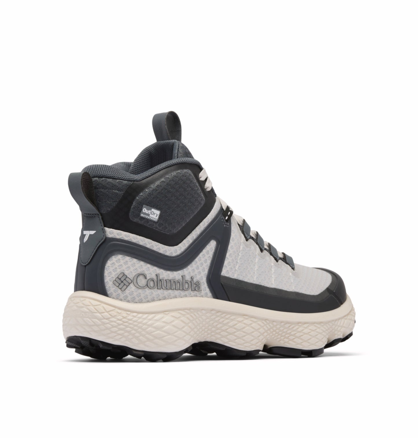 Columbia Men Grey OutDry Escape Thrive Titanium Mid Shoes (Fully Waterproof)