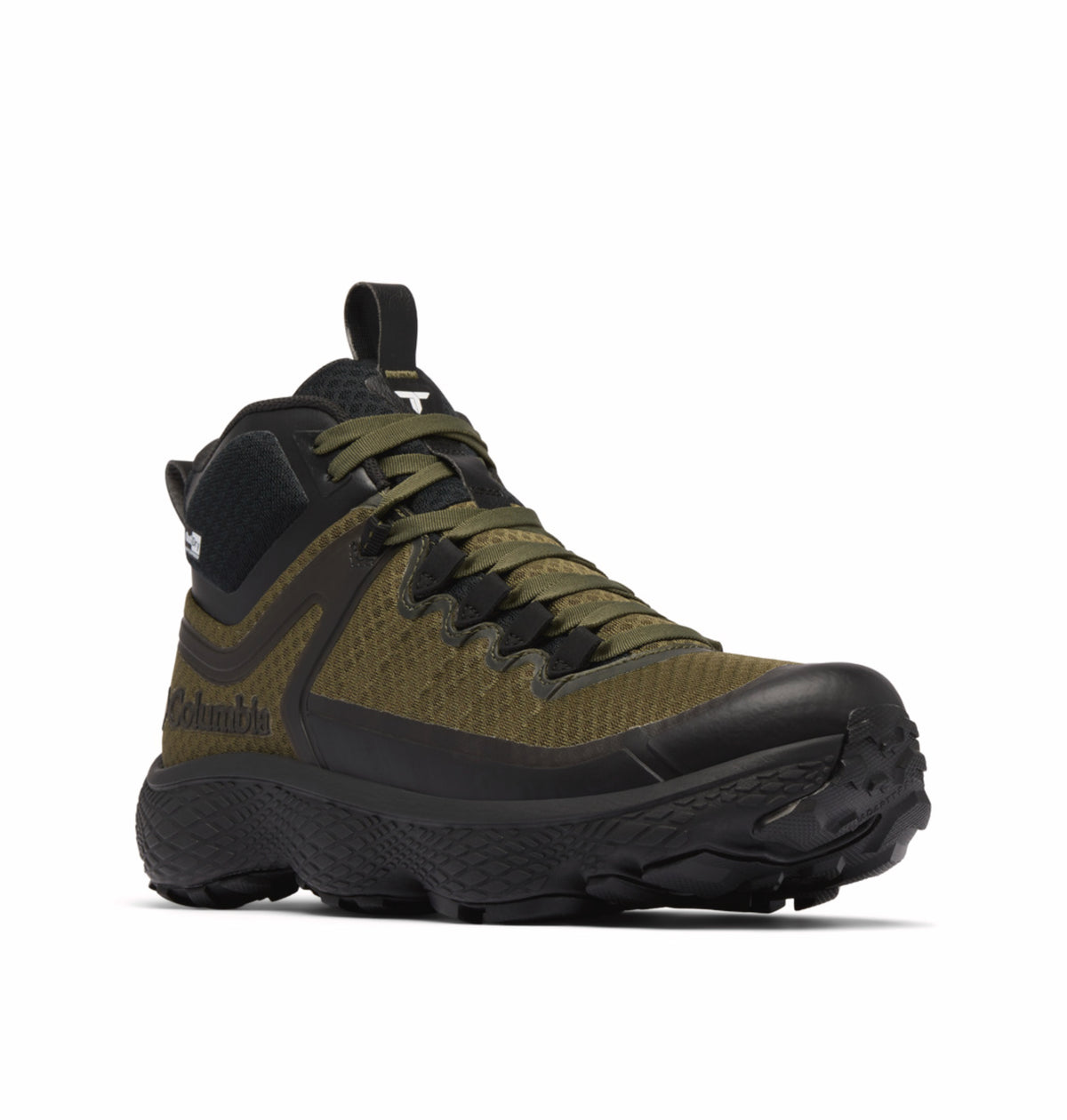 Columbia Men Green OutDry Escape Thrive Titanium Mid Shoes (Fully Waterproof)