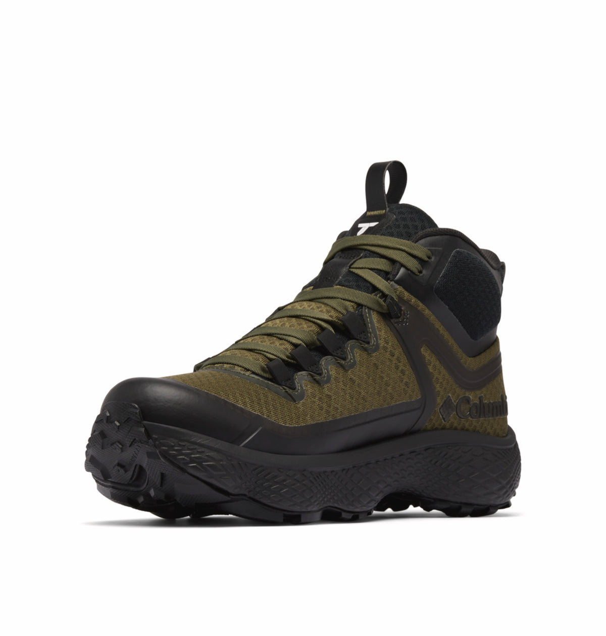 Columbia Men Green OutDry Escape Thrive Titanium Mid Shoes (Fully Waterproof)