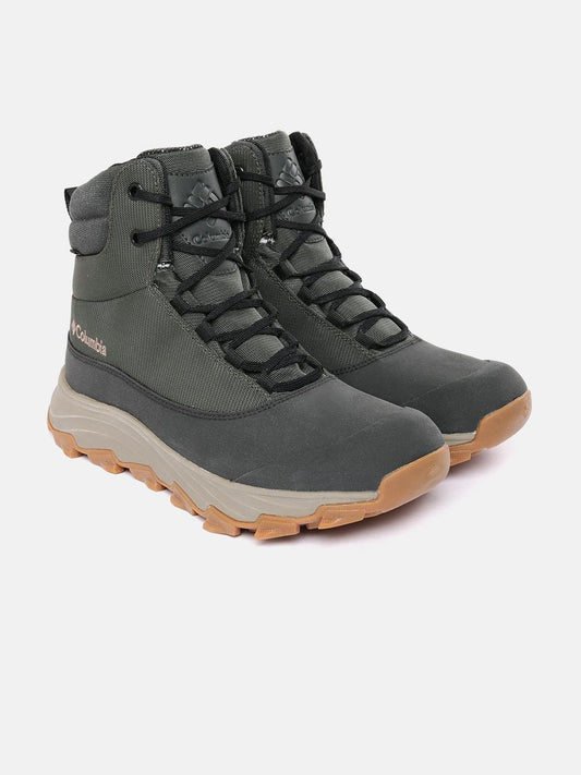 Columbia Men Green EXPEDITIONIST PROTECT OMNI-HEAT Water Resistant Shoes