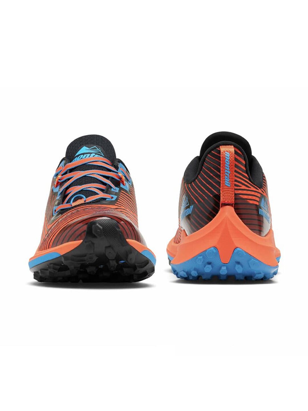 A Men Wearing Columbia Men Orange MONTRAIL TRINITY AG