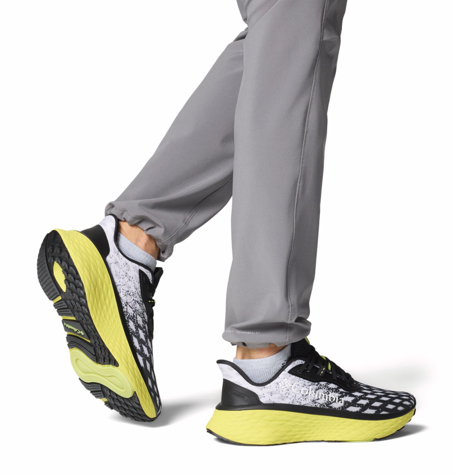 Columbia Men Black OmniGrip Konos Elevate Trail Running Shoes