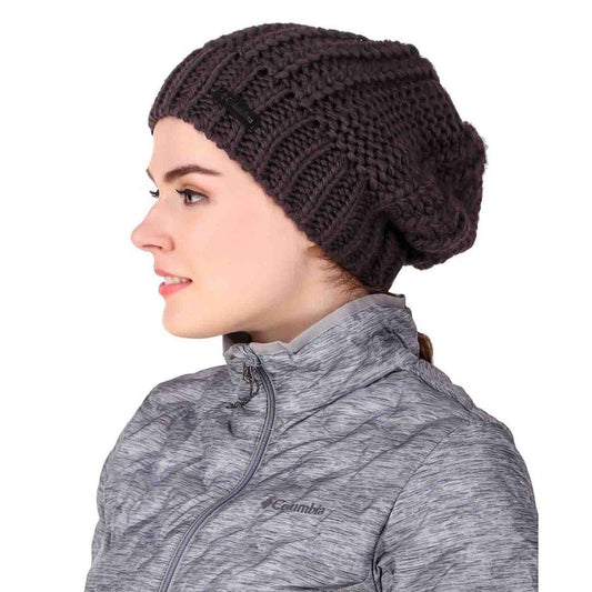Columbia Women Grey Hideaway Haven Slouchy Beanie