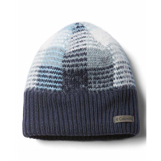 Columbia Women Blue Permafrost Plush Beanie II