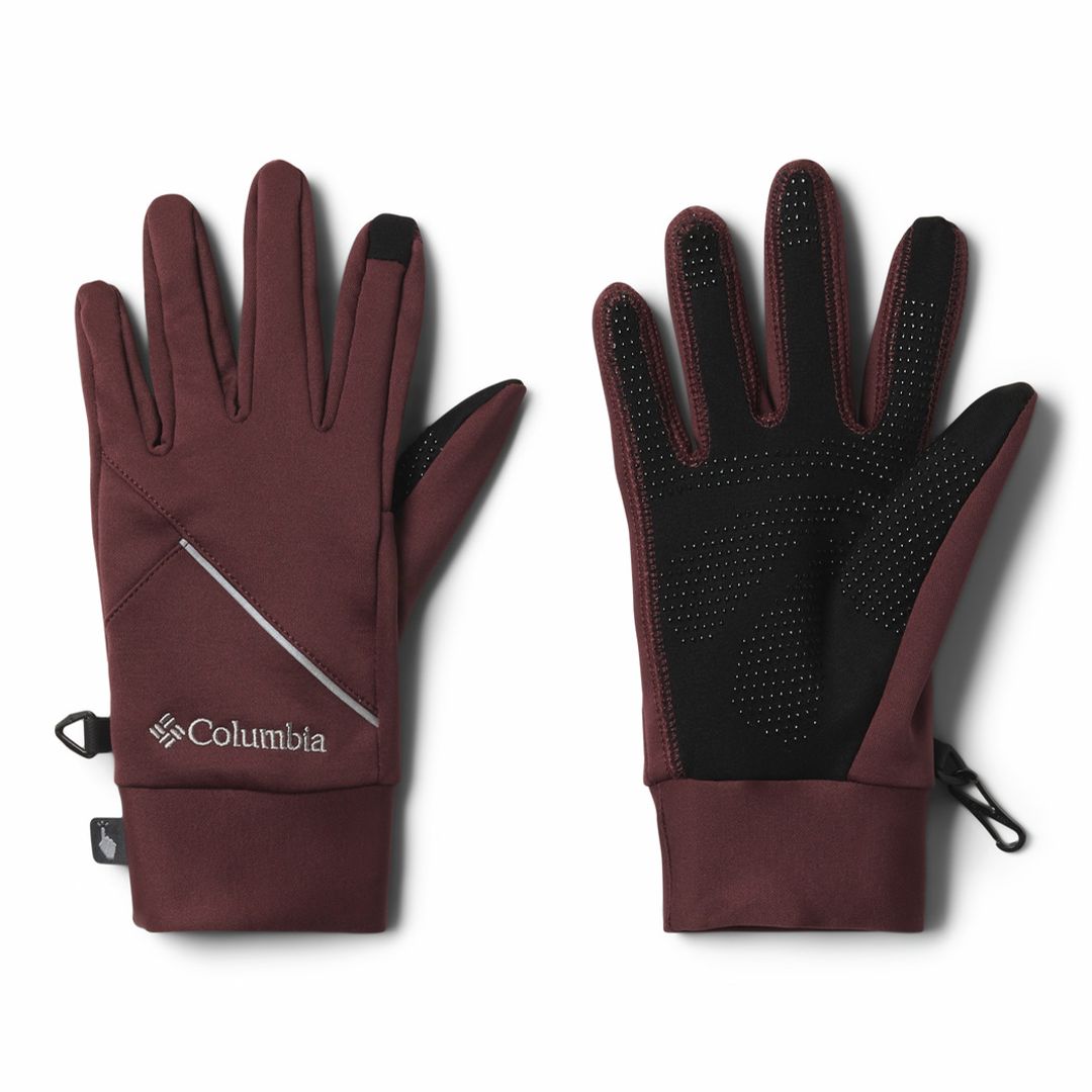 Columbia Women Red W Trail Summit Running Glove