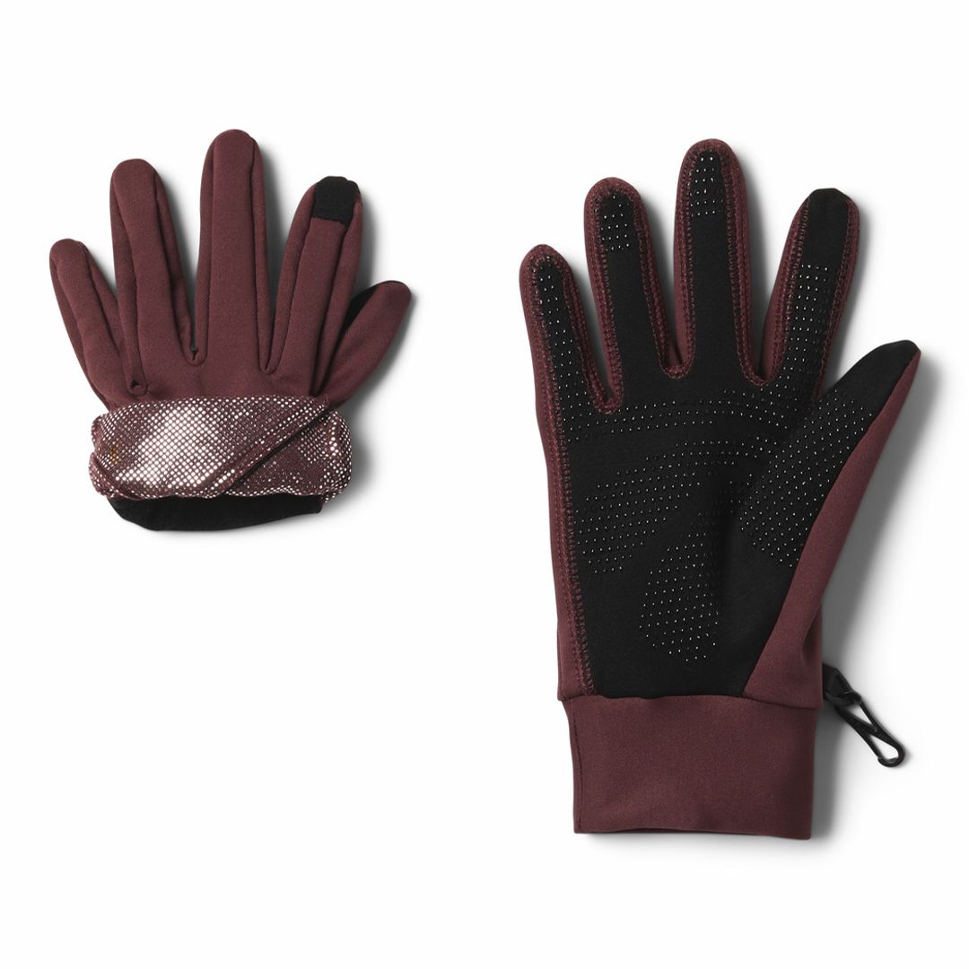 Columbia Women Red W Trail Summit Running Glove