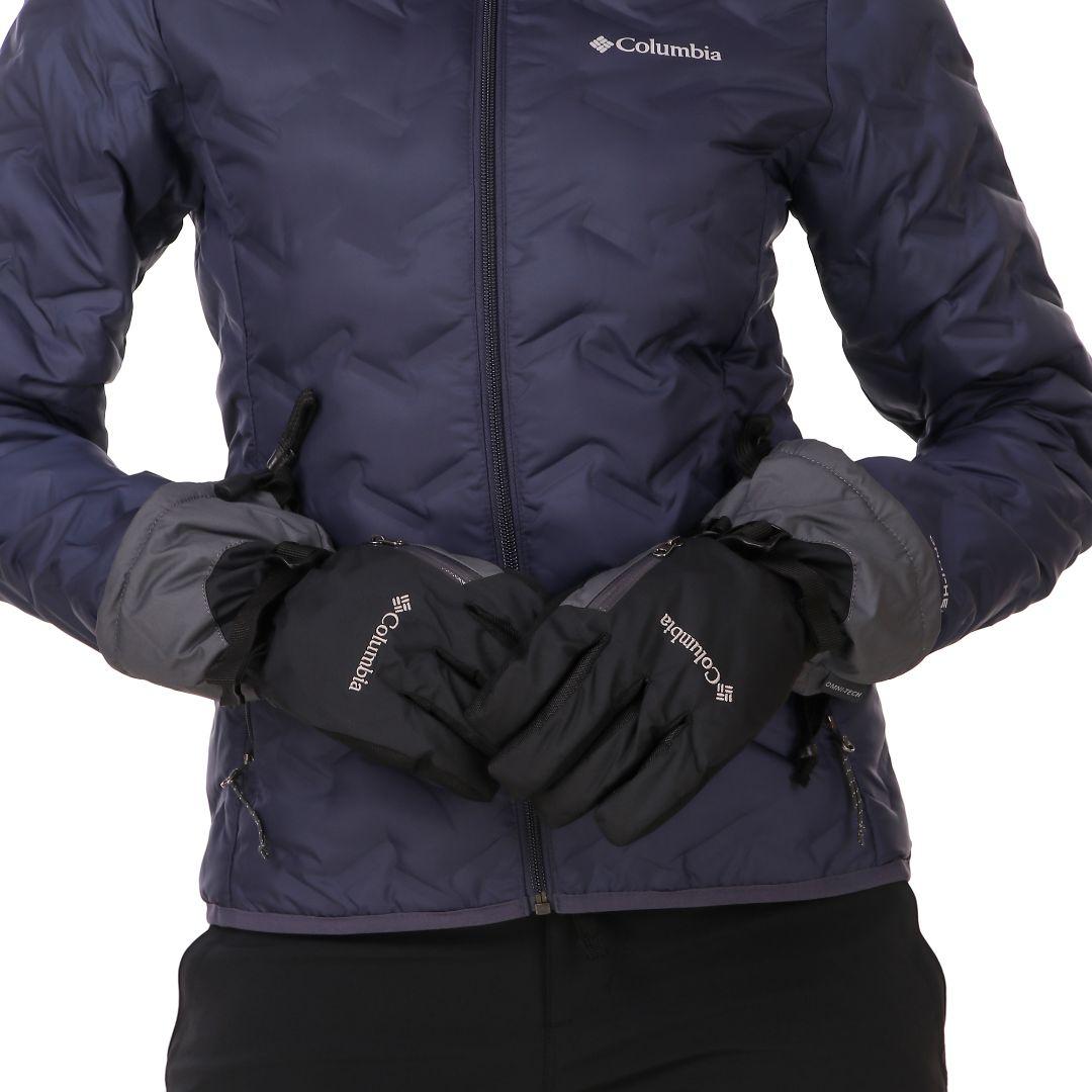 Columbia Women Black Bugaboo Womens Interchange Glove
