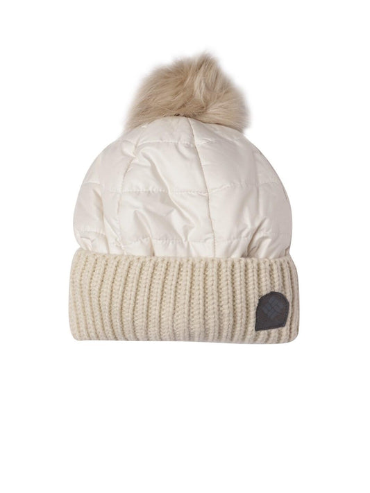 Columbia Women Beige Snow Diva Beanie