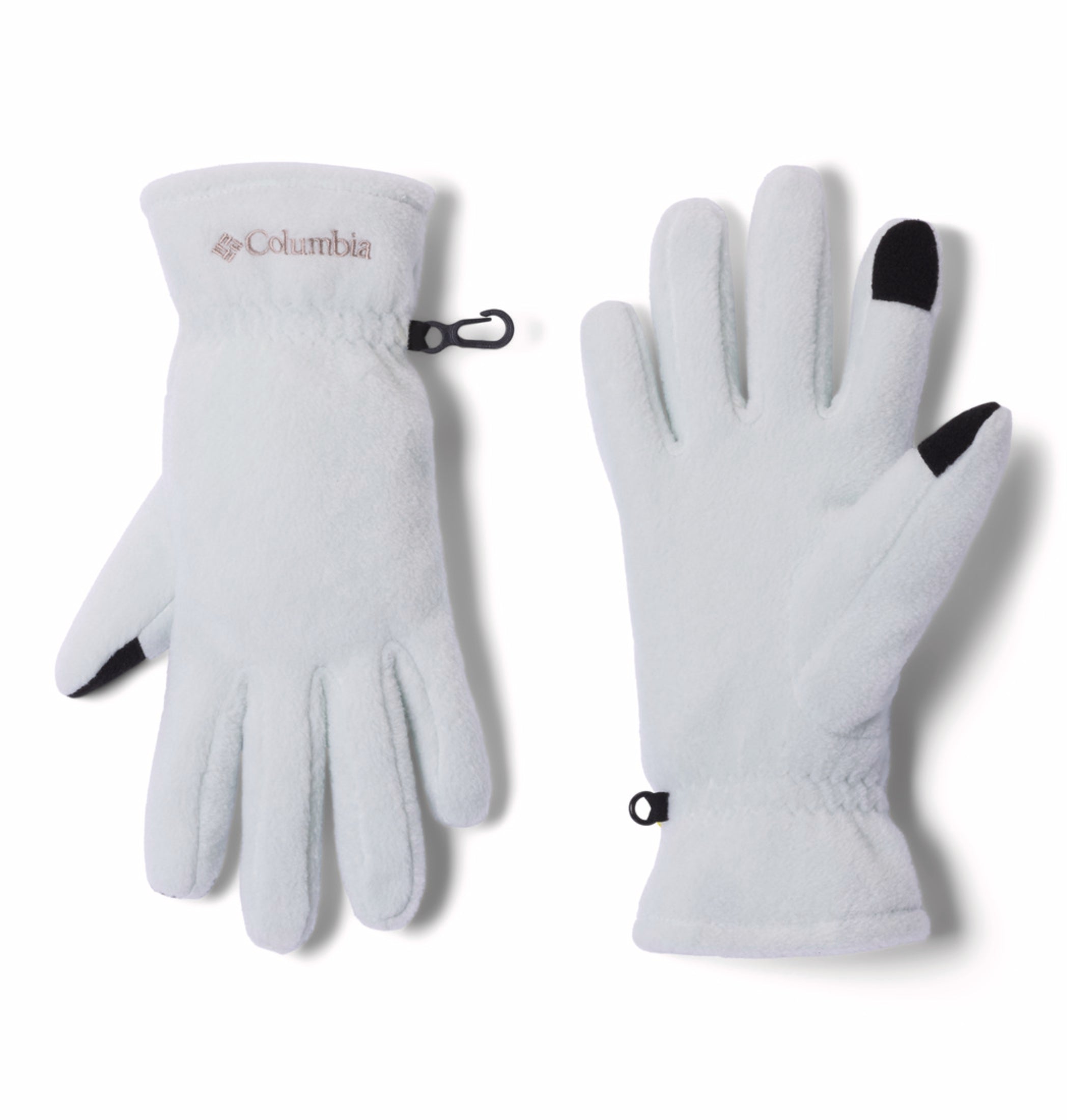 Columbia Women Green W Benton Springs II Fleece Gloves