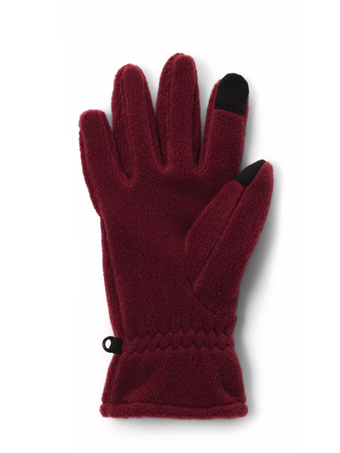 Columbia Womens Maroon  W Benton Springs II Fleece Gloves