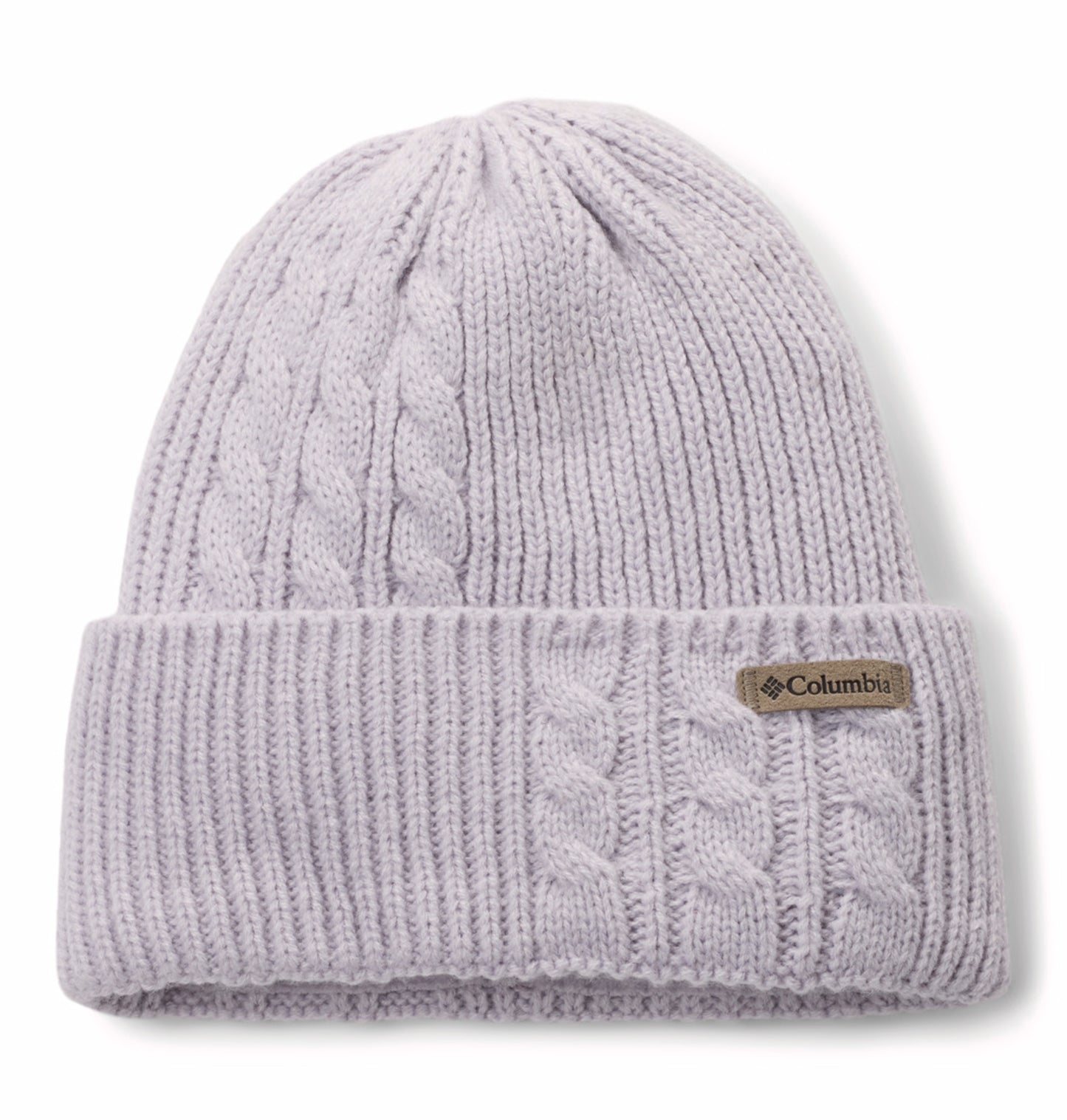 Columbia Womens Purple  Agate Pass Cable Knit Beanie