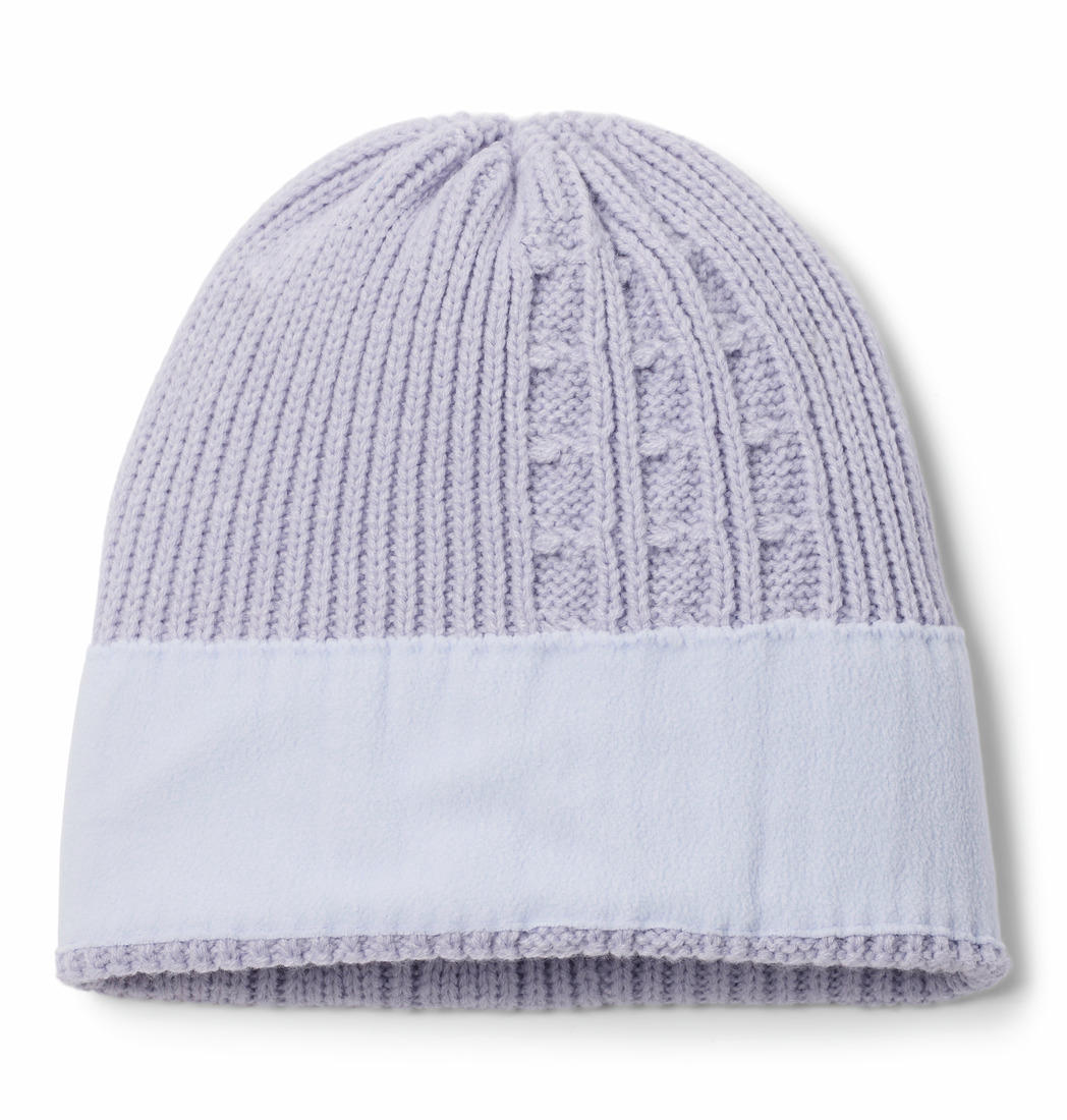 Columbia Womens Purple Agate Pass Cable Knit Beanie