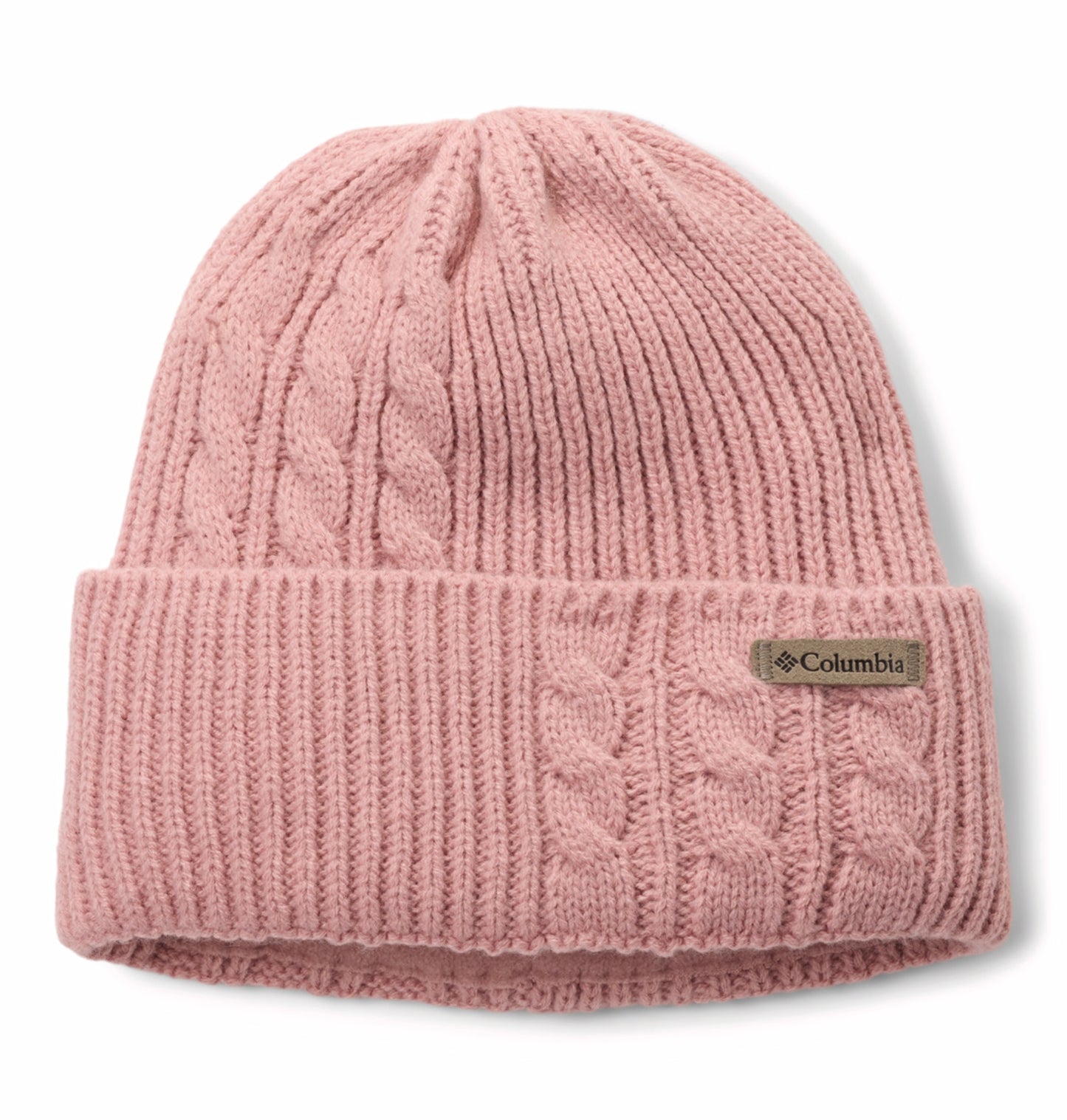 Columbia Womens Peach  Agate Pass Cable Knit Beanie
