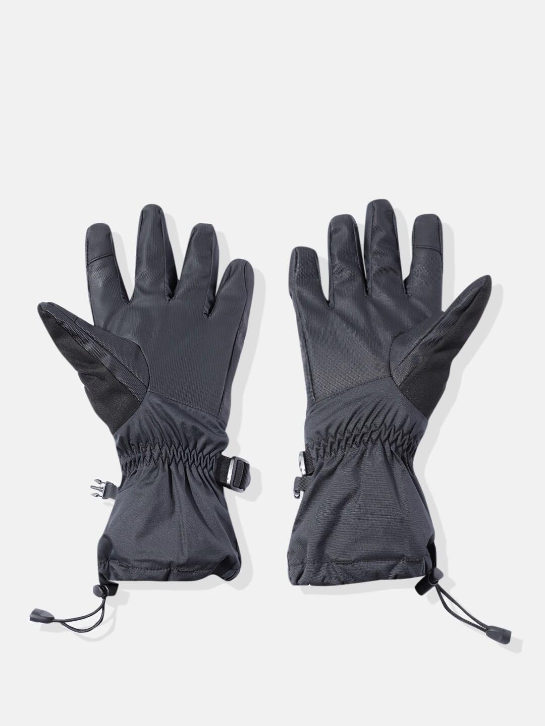 Columbia Women Black Bugaboo Interchange Gloves