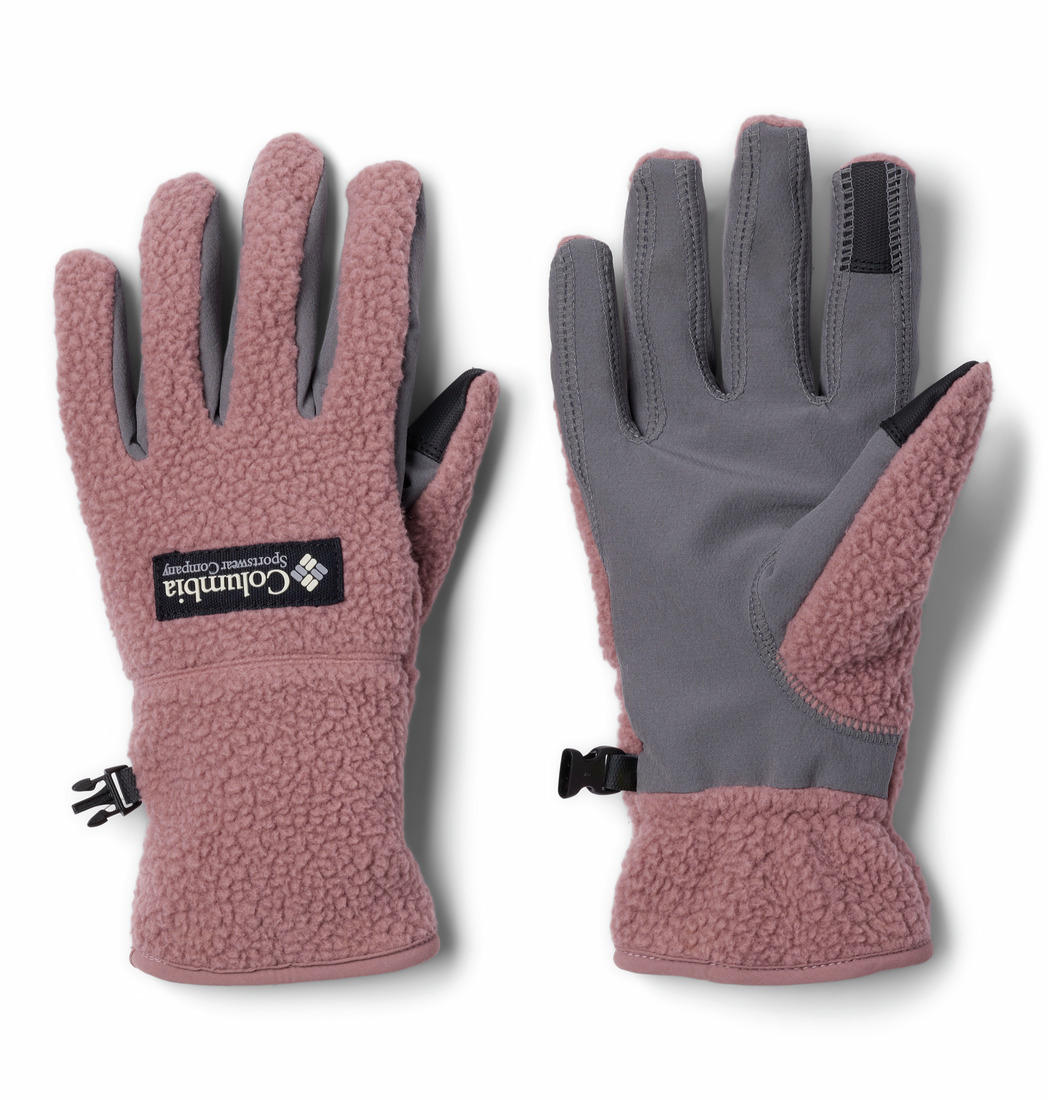 Columbia Womens Red Helvetia II Sherpa Glove W