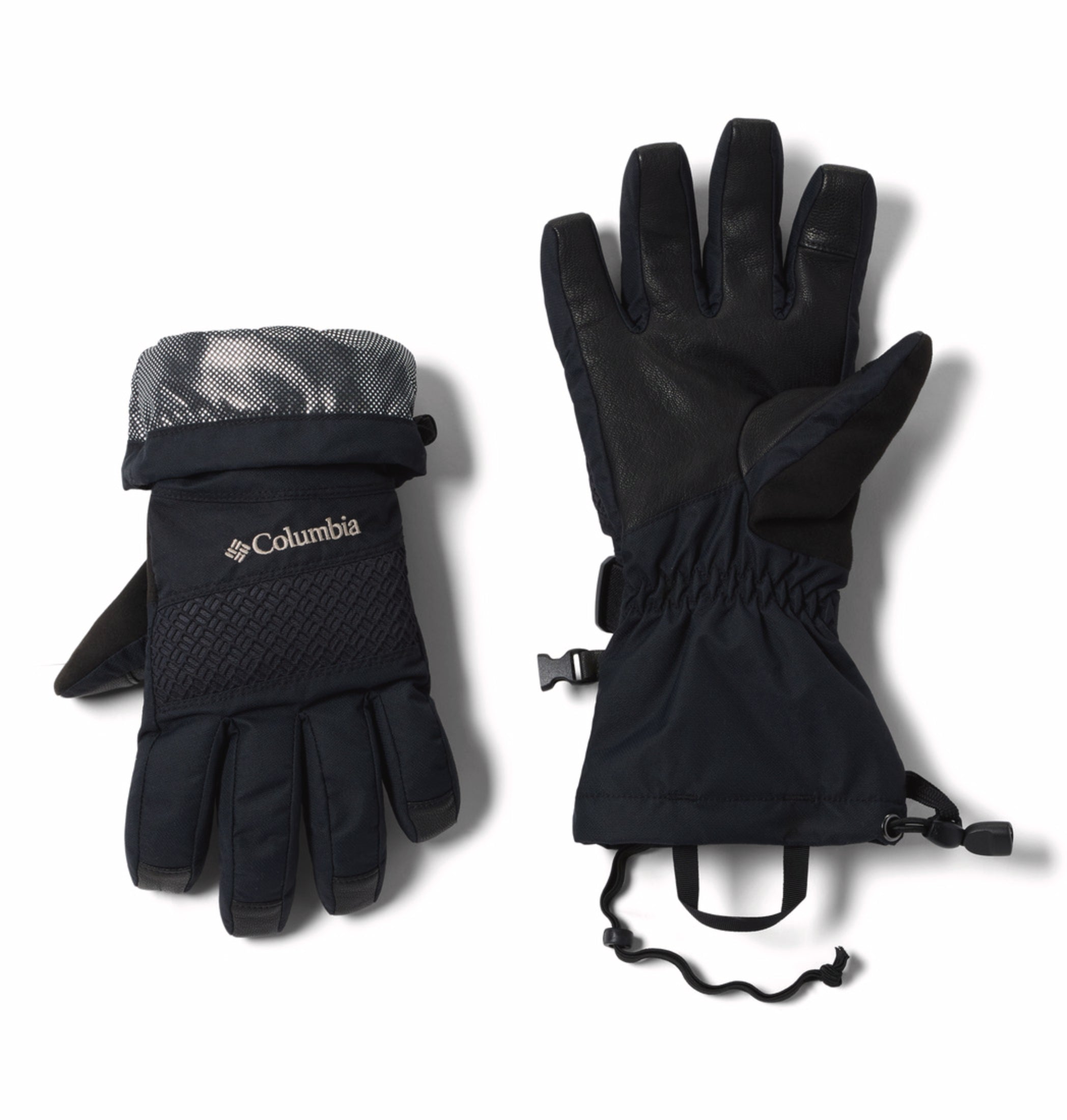 Columbia Women Black Omni-Heat Reflective W Whirlibird III Gloves